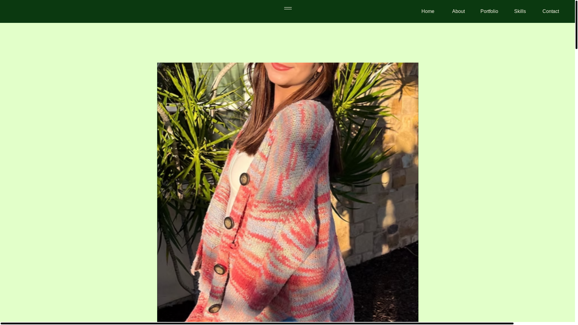 website screenshot of https://samanthavanpraet.com/