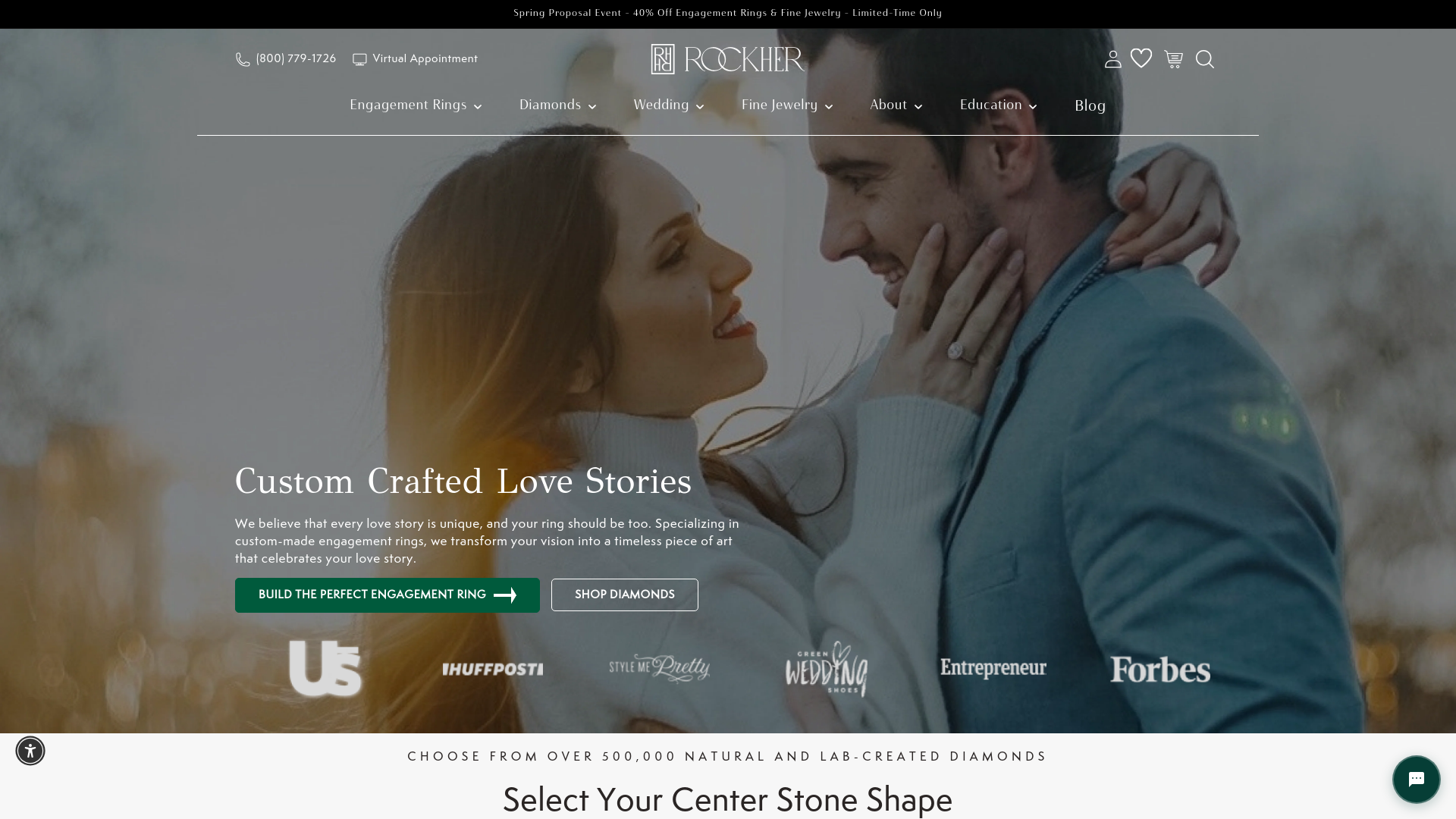 website screenshot of https://rock-her.com/