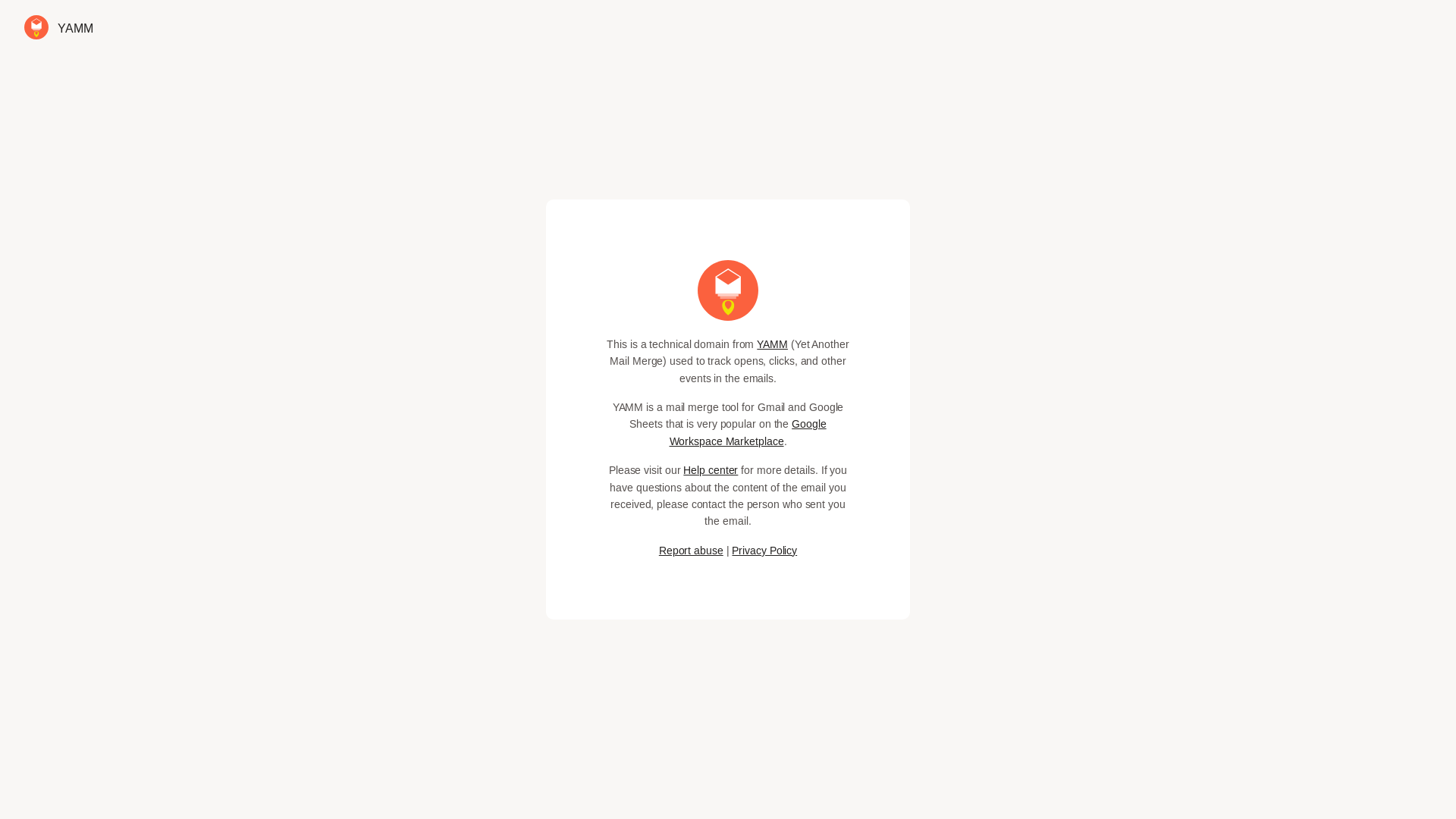 website screenshot of https://prediklytechnologies-dot-yamm-track.appspot.com/
