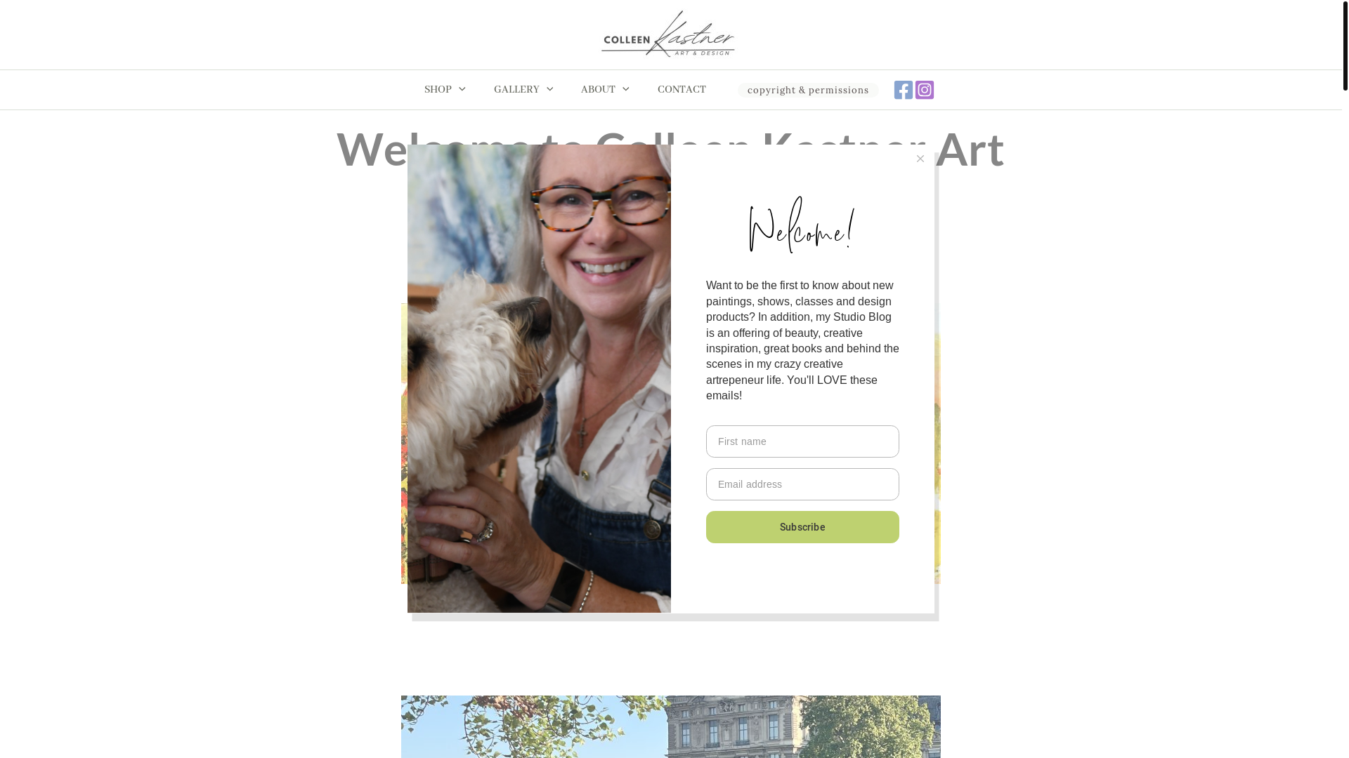 website screenshot of https://theartofcreativity4healing.com/