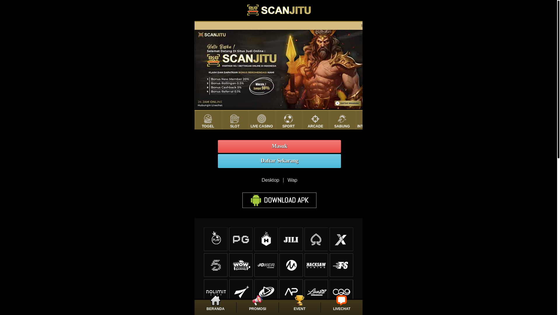website screenshot of https://amplink-scanjitu.site/