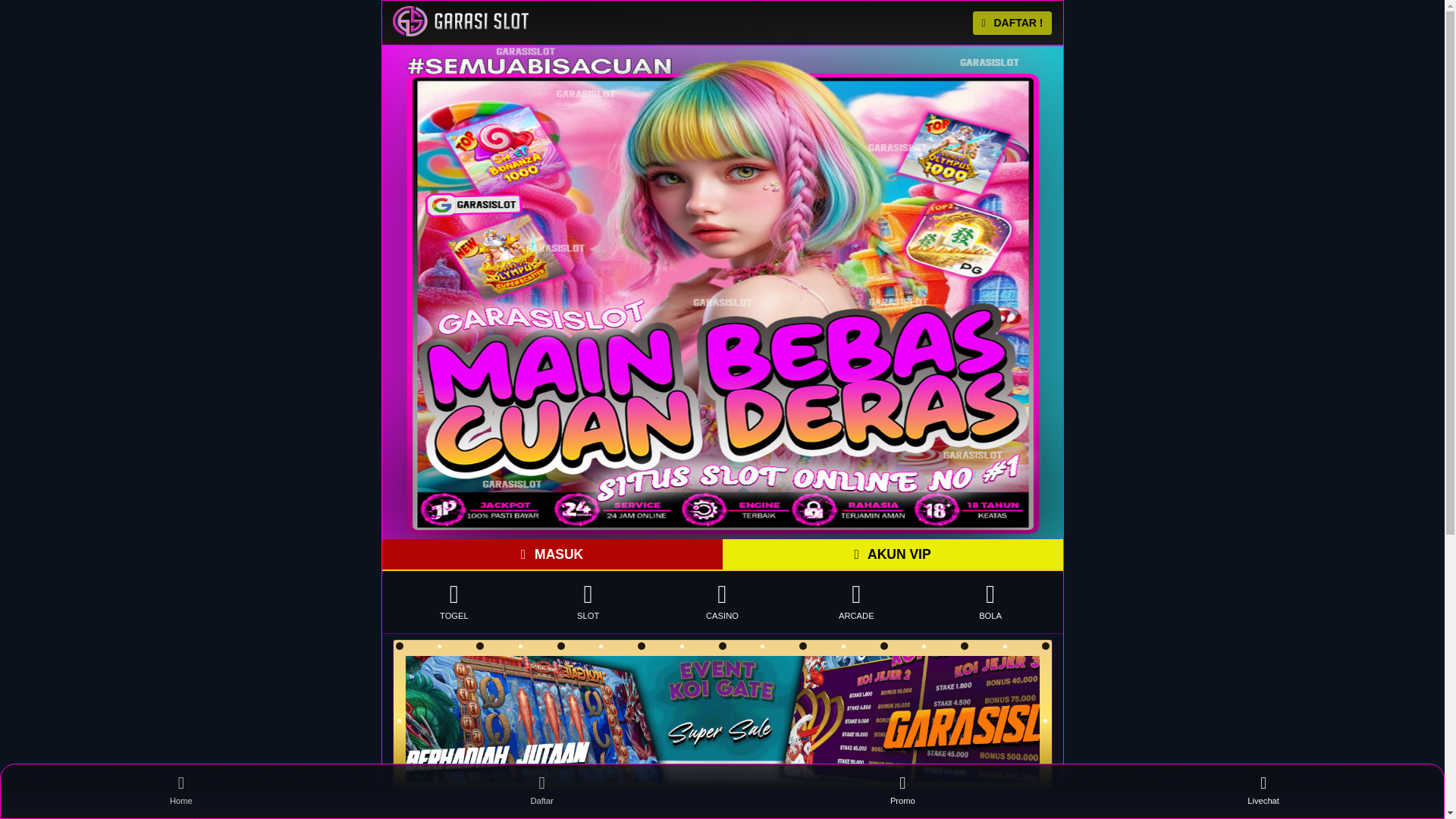website screenshot of https://sahabatgarasi.pages.dev/