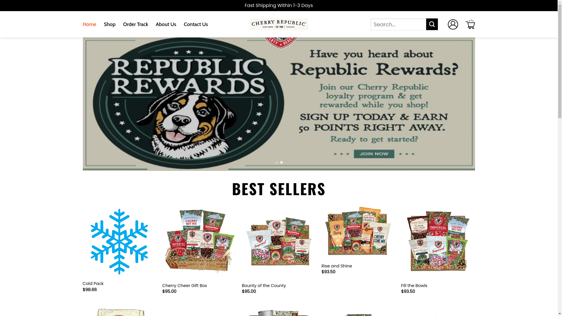 website screenshot of https://globalcherryrepublic.shop/
