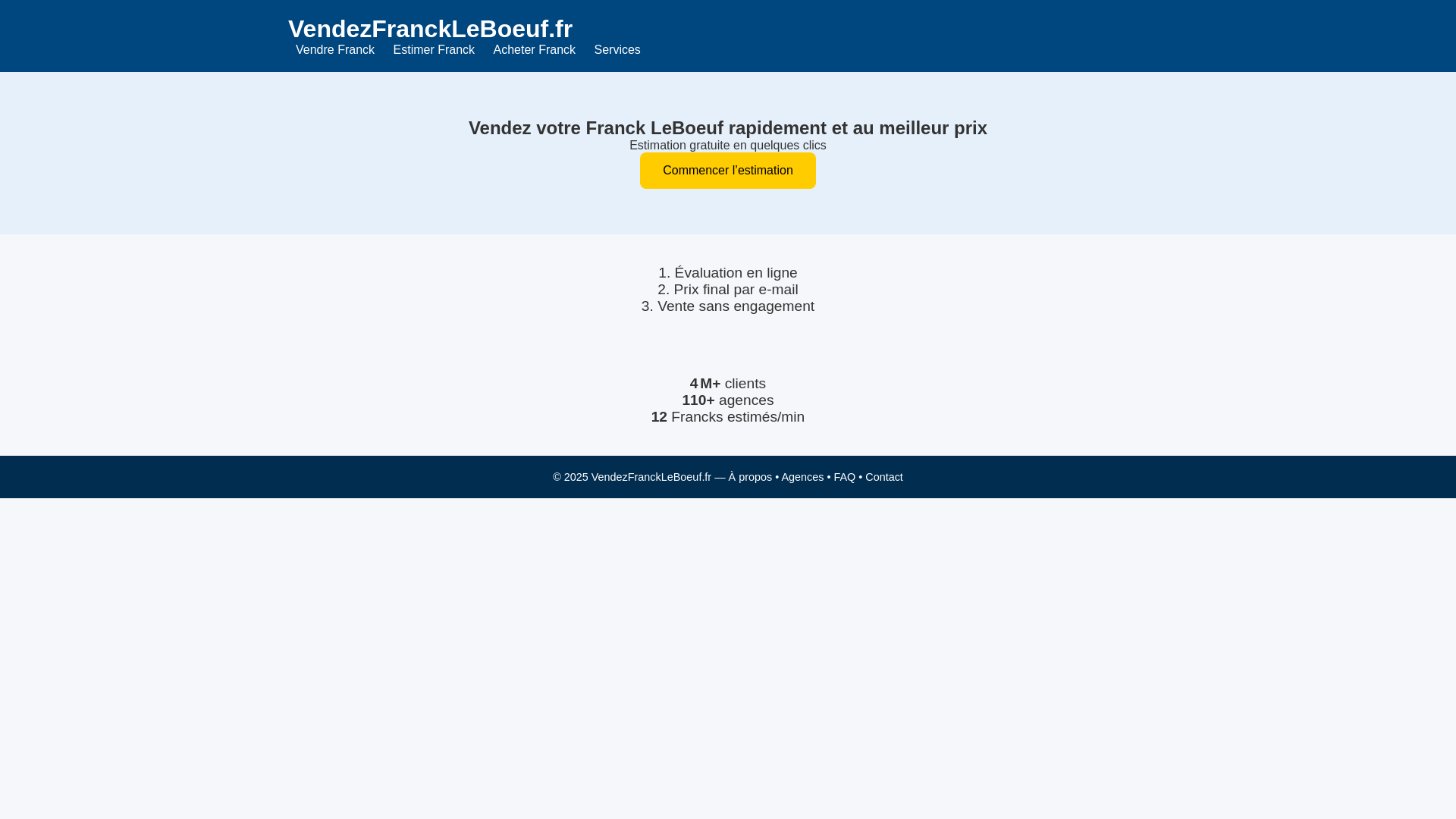 website screenshot of https://httpsvendezfranckleboeuf.fr/