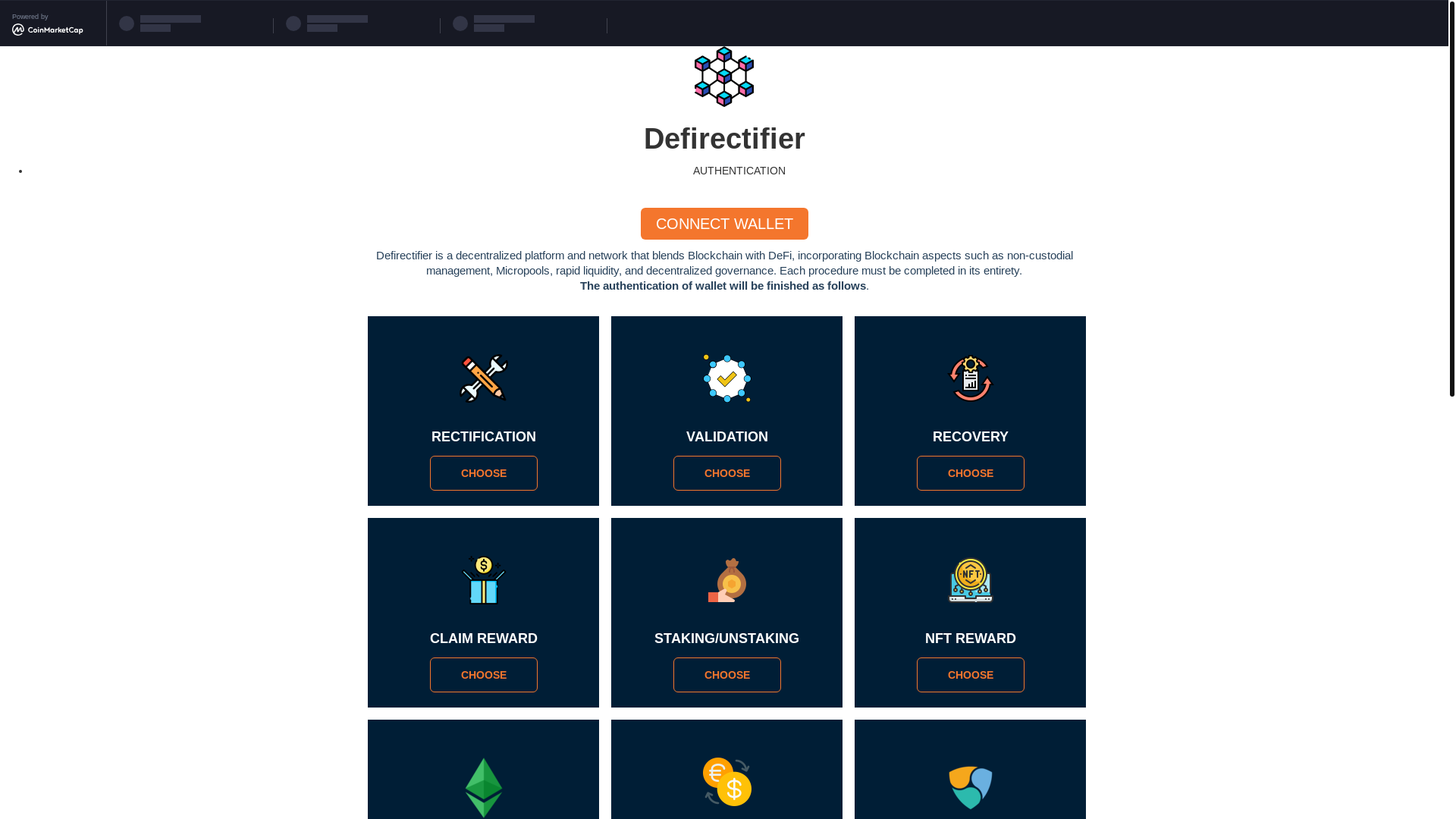 website screenshot of https://gmt-tokens-web.pages.dev/