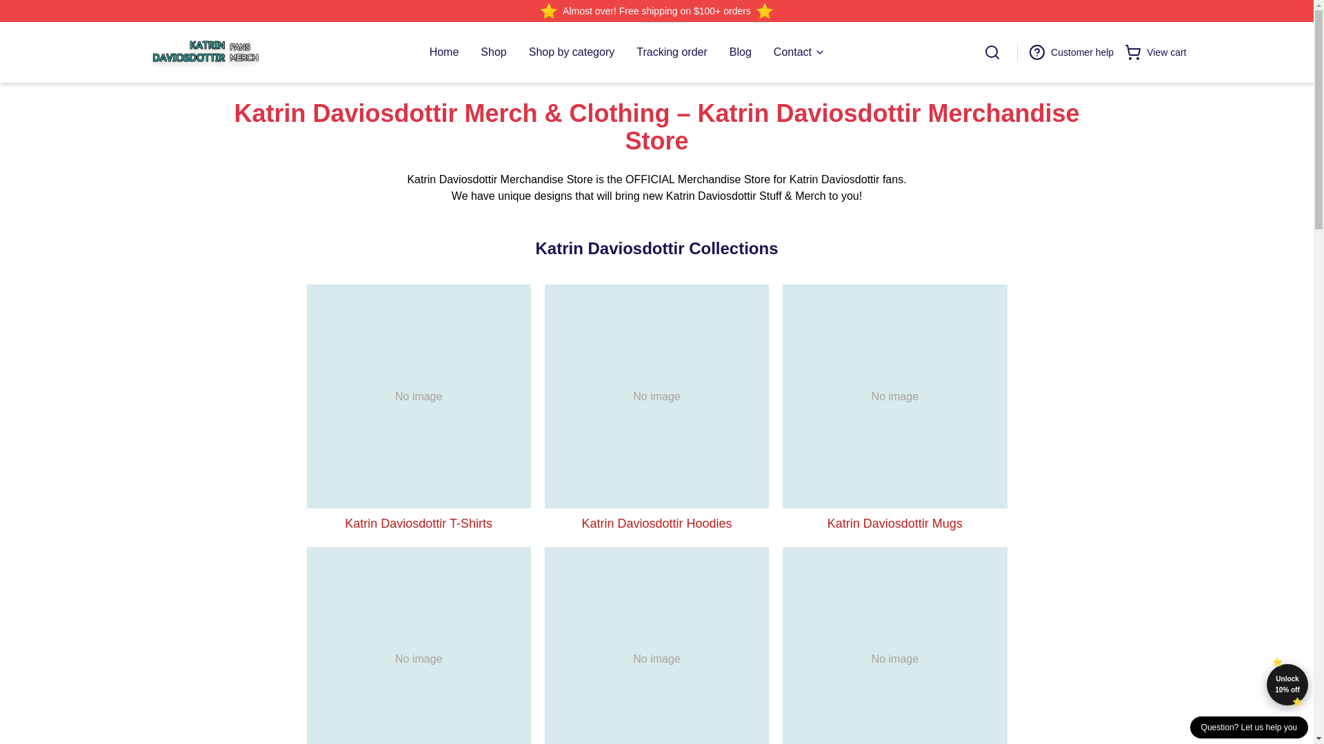 website screenshot of https://katrindaviosdottir.shop/