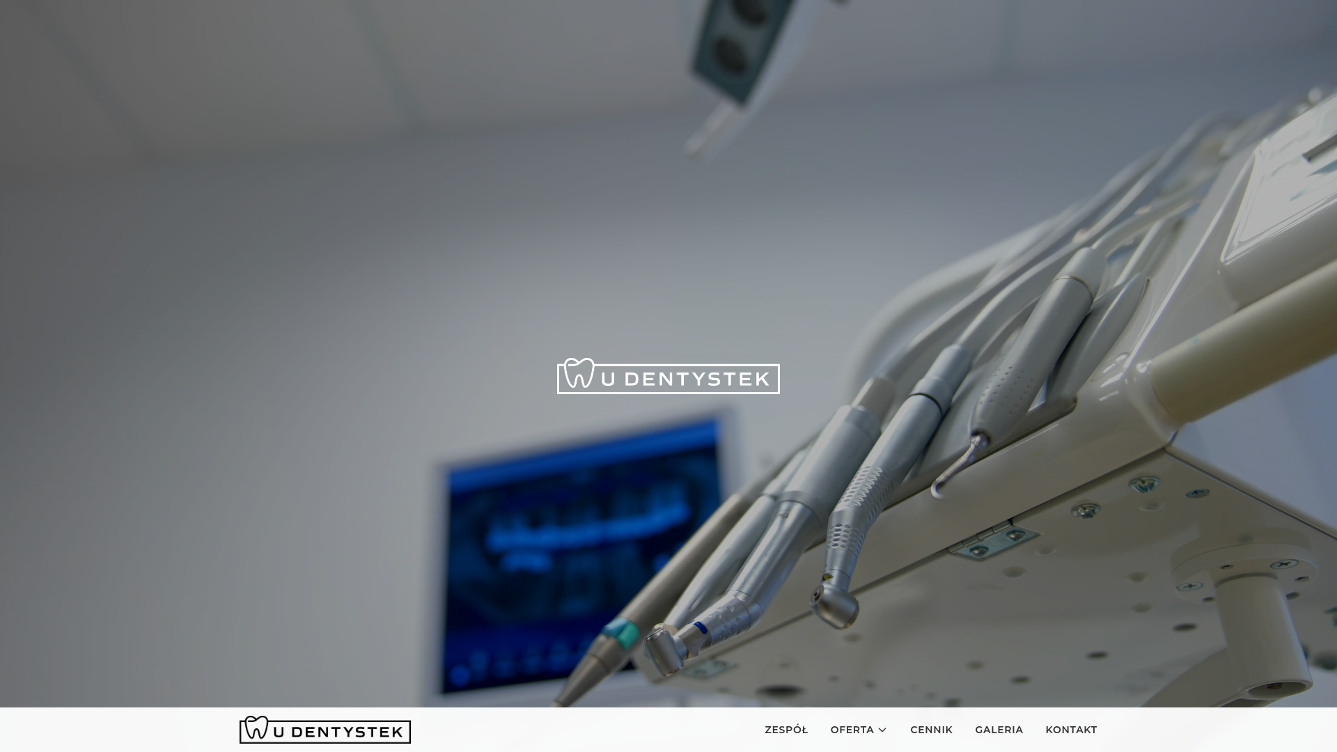 website screenshot of https://udentystek.pages.dev/