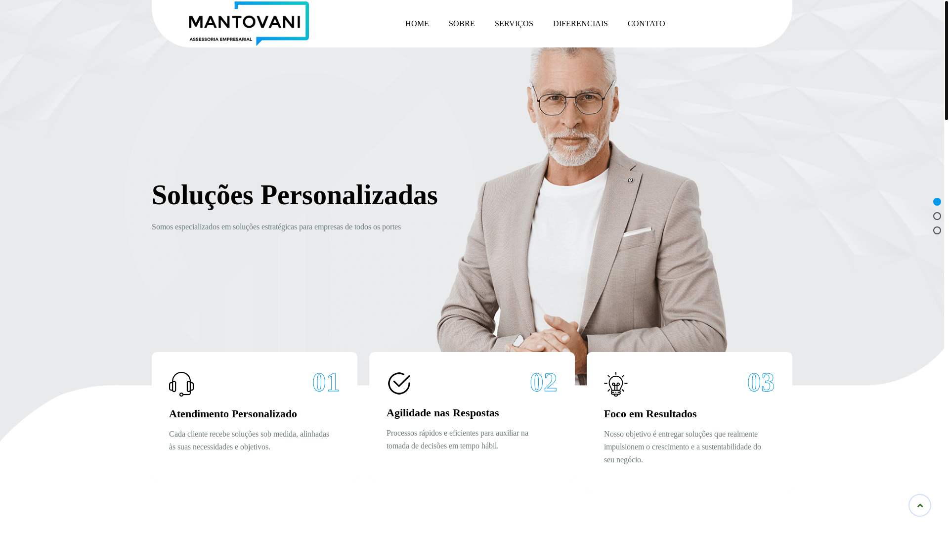 website screenshot of https://mantovaniassessoria.com.br/