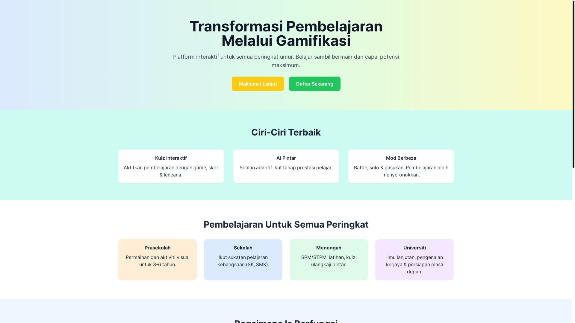 website screenshot of https://smartlearn.com.my/
