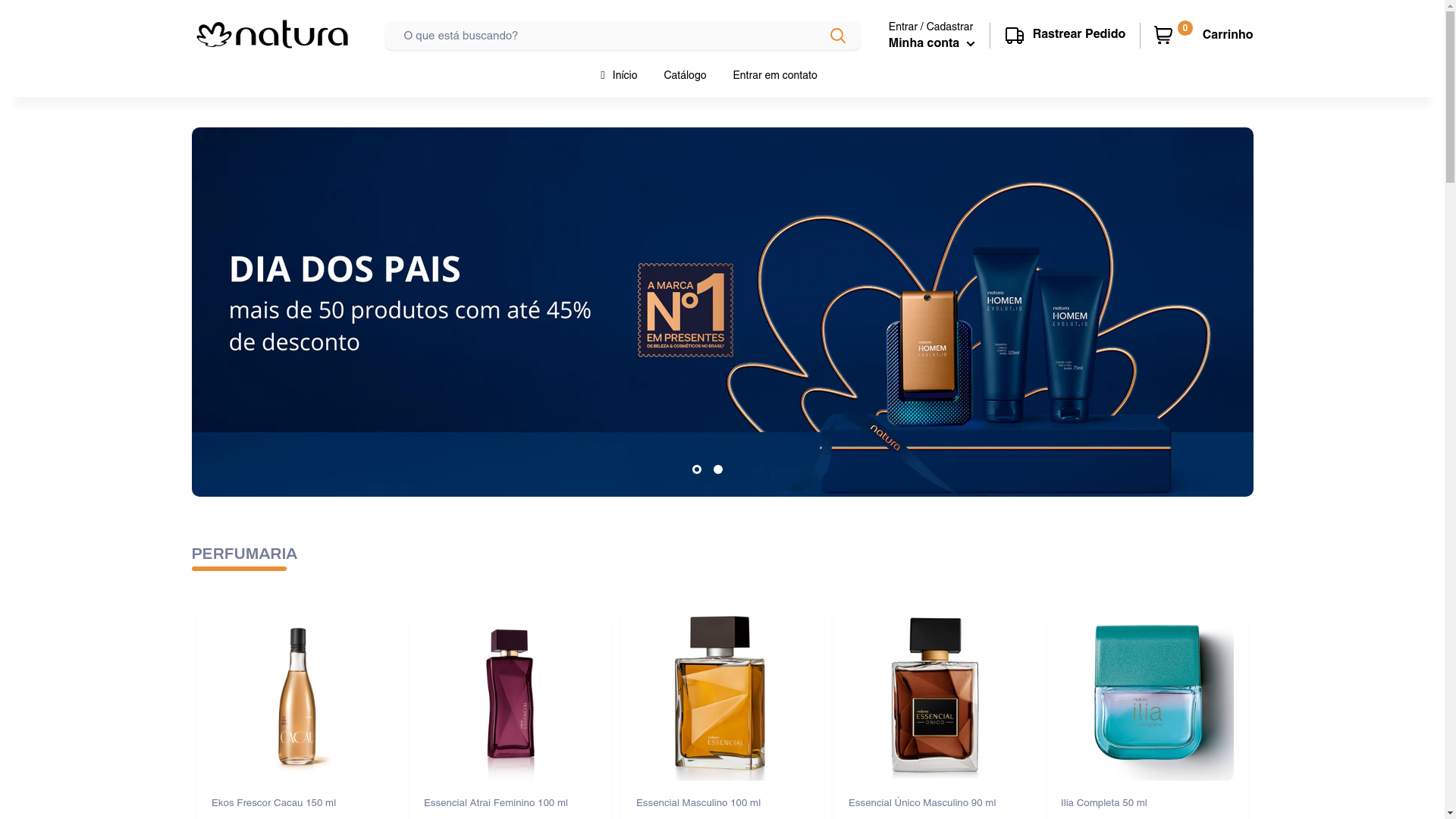 website screenshot of https://belezabrasileiraperfumaria.site/