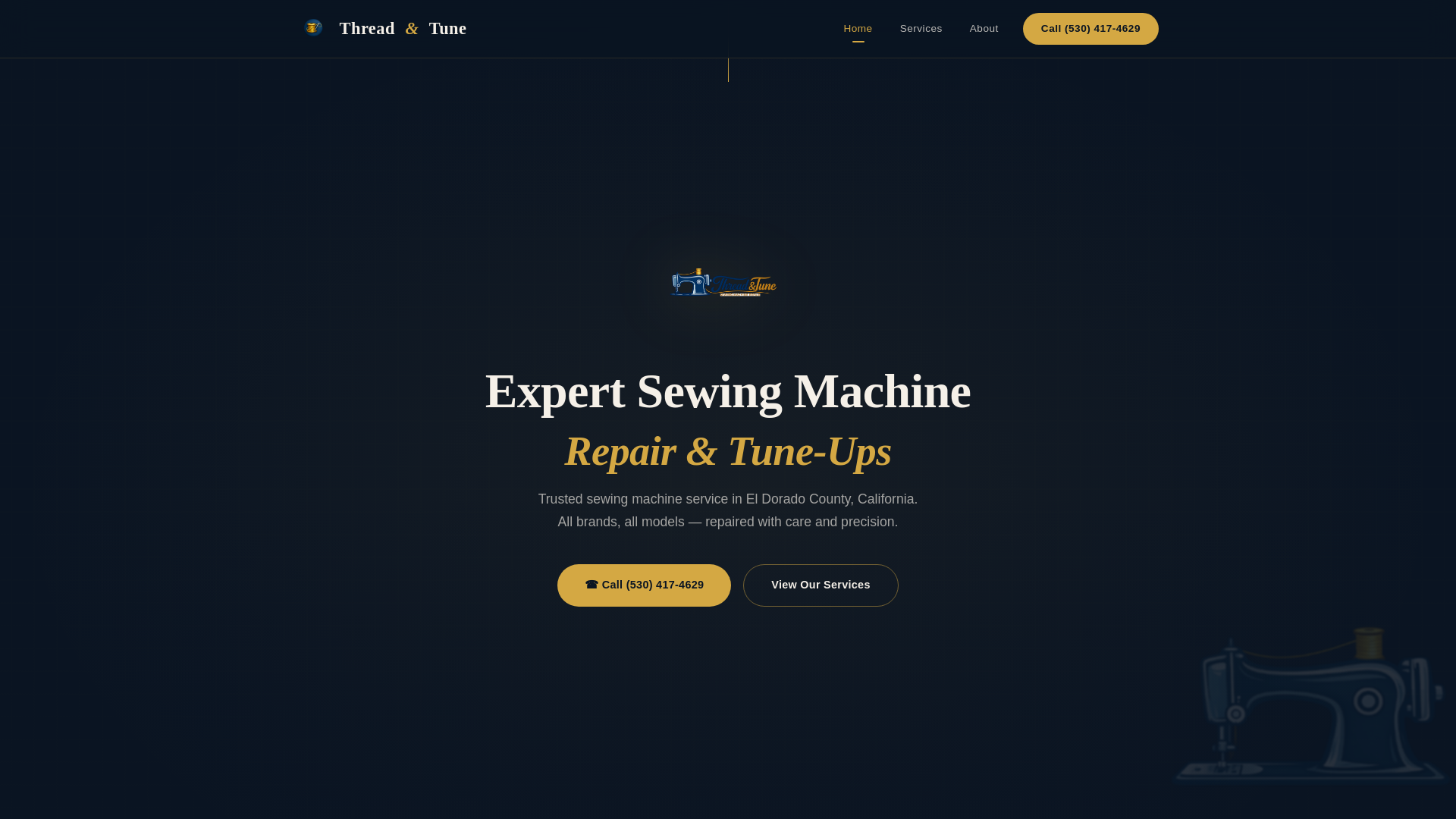 website screenshot of https://threadandtune.com/