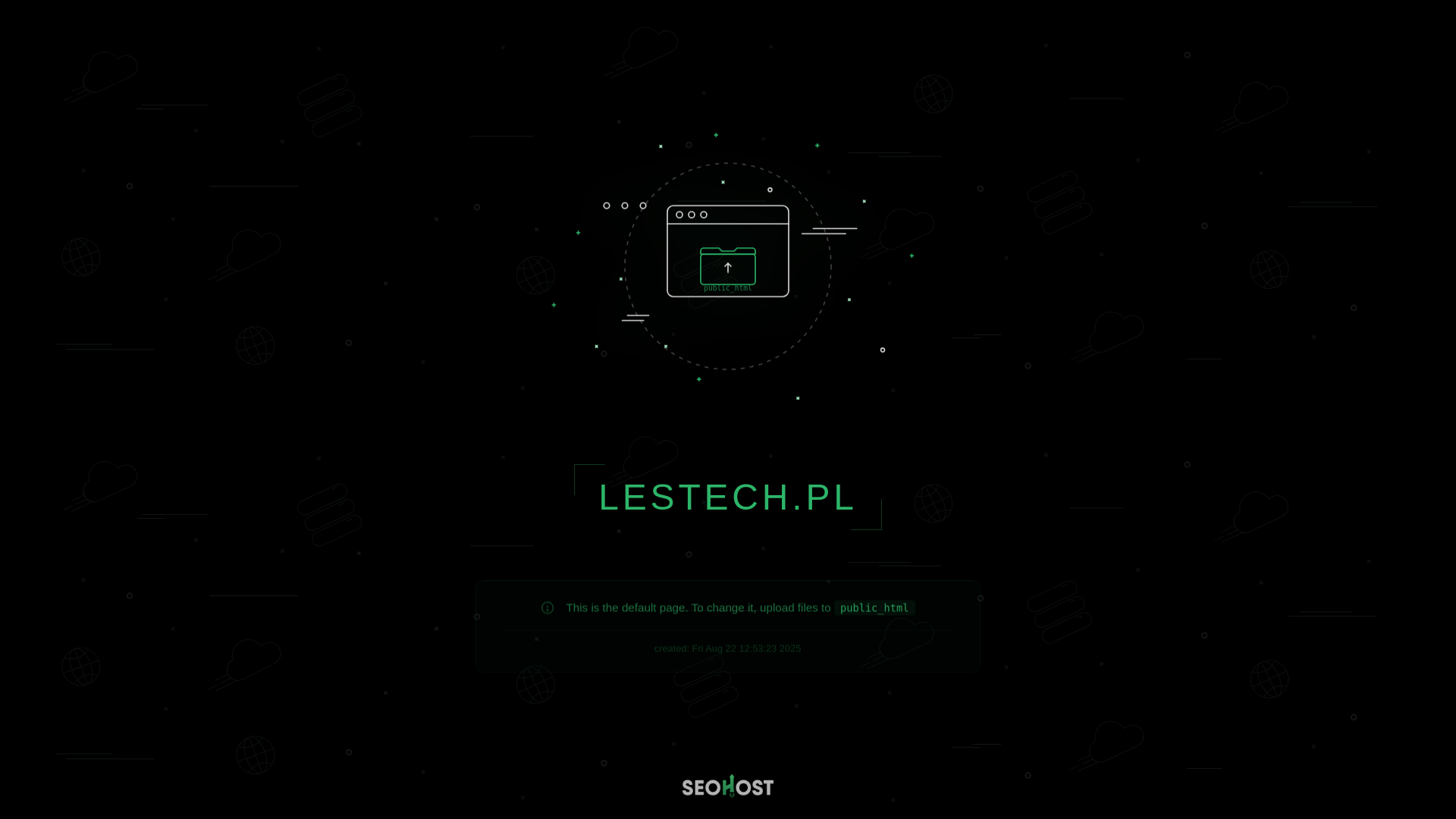 website screenshot of https://lestech.pl/