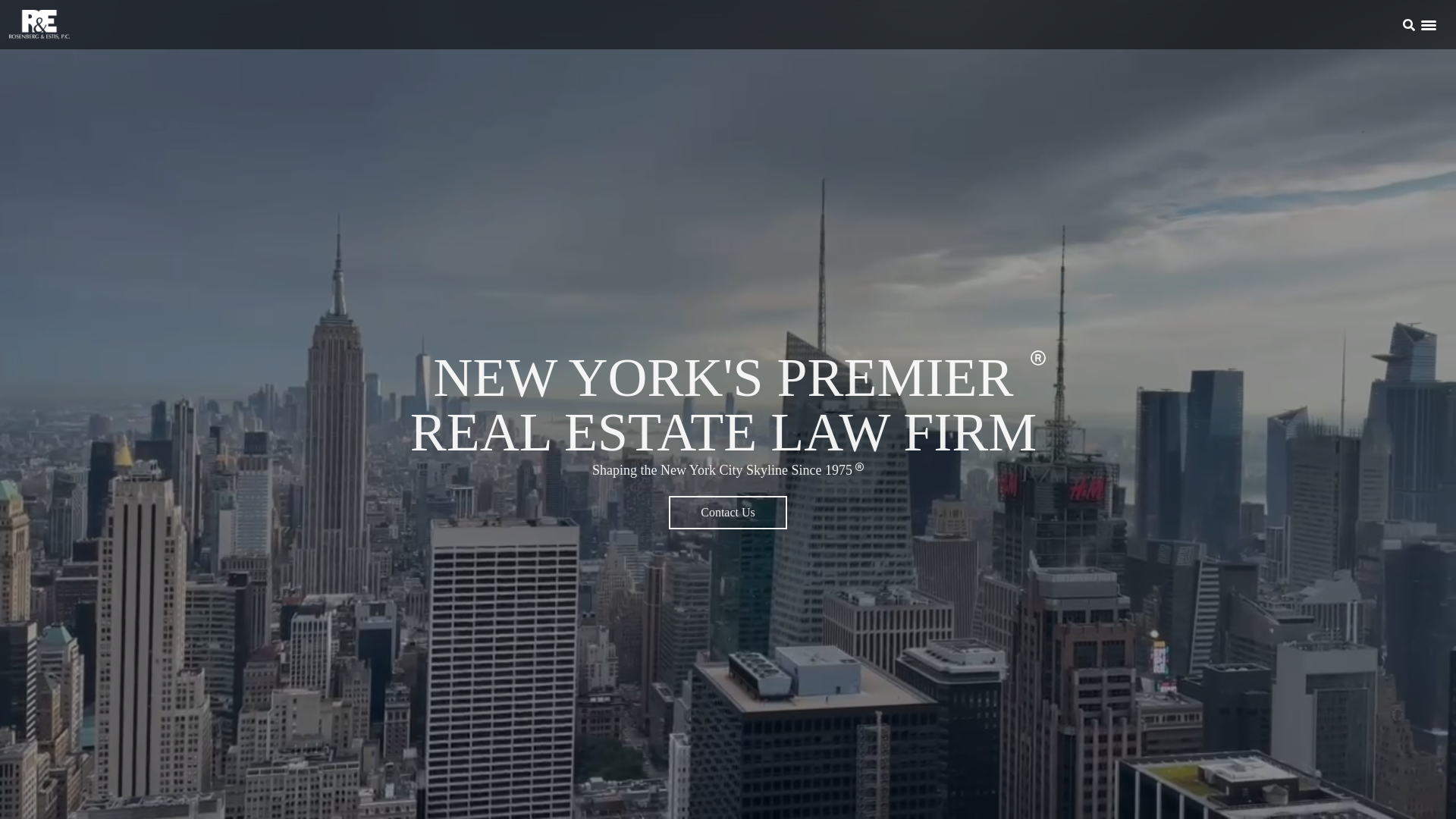 website screenshot of https://www.rosenbergestis.com/