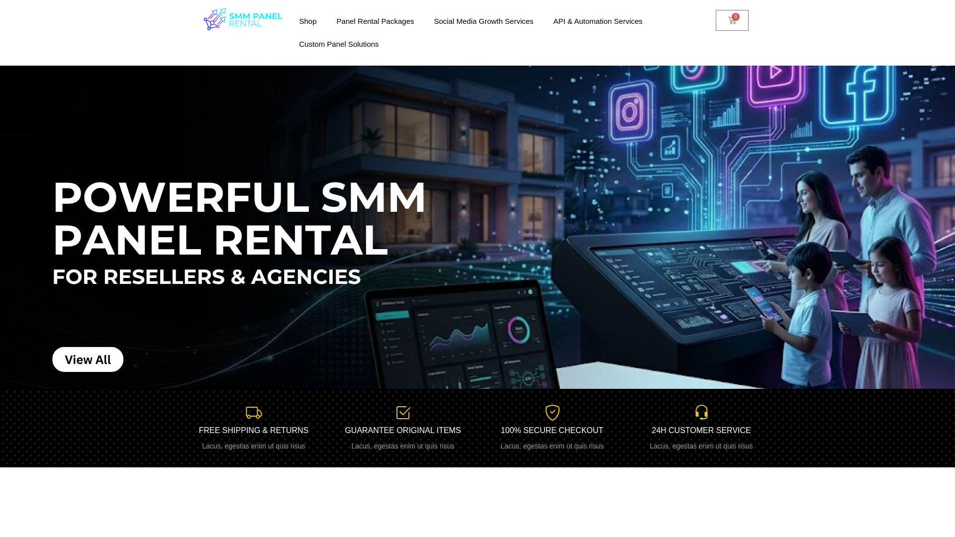 website screenshot of https://quicksmmbooost.com/