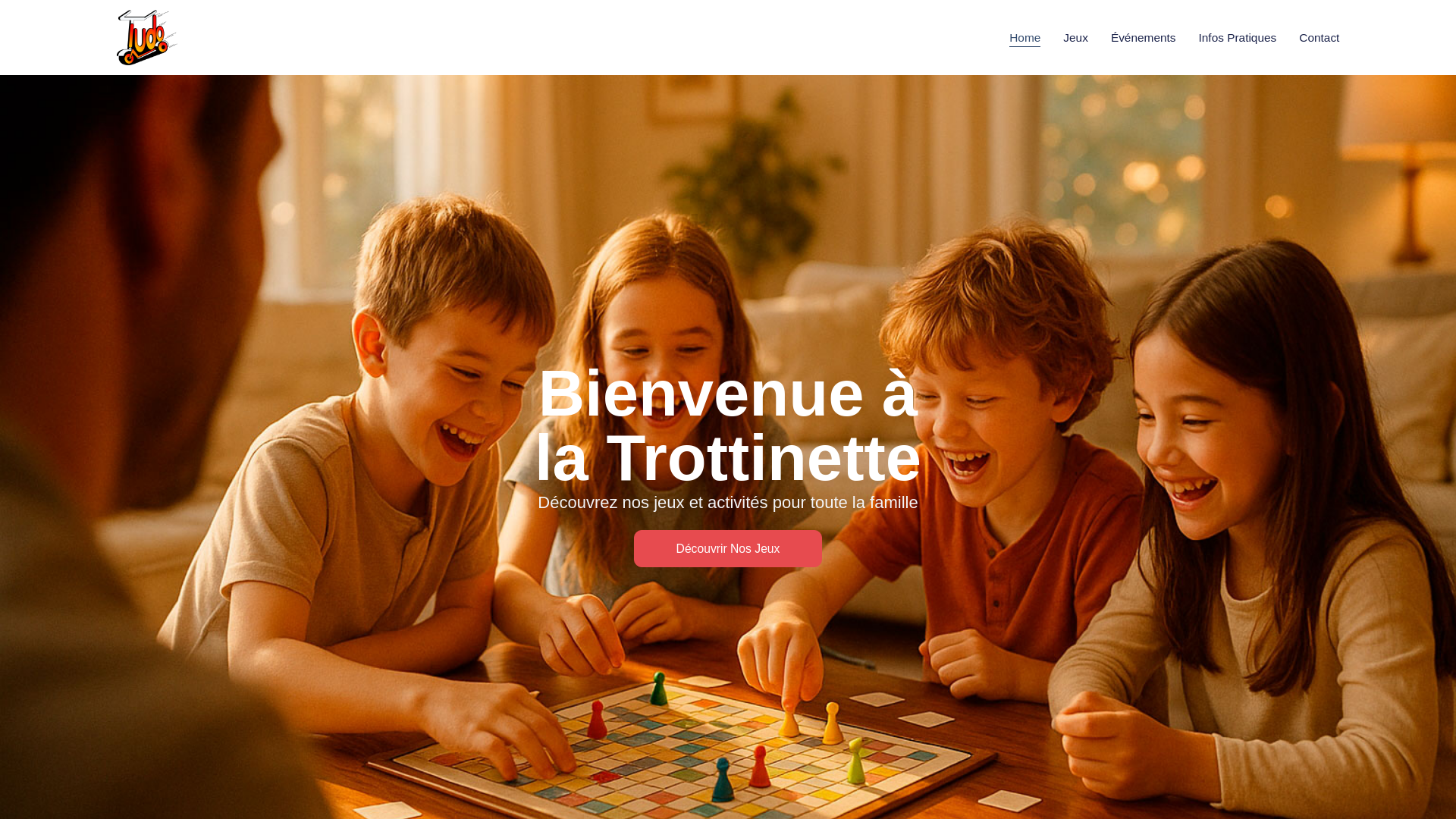 website screenshot of https://ludo-latrotinette.ch