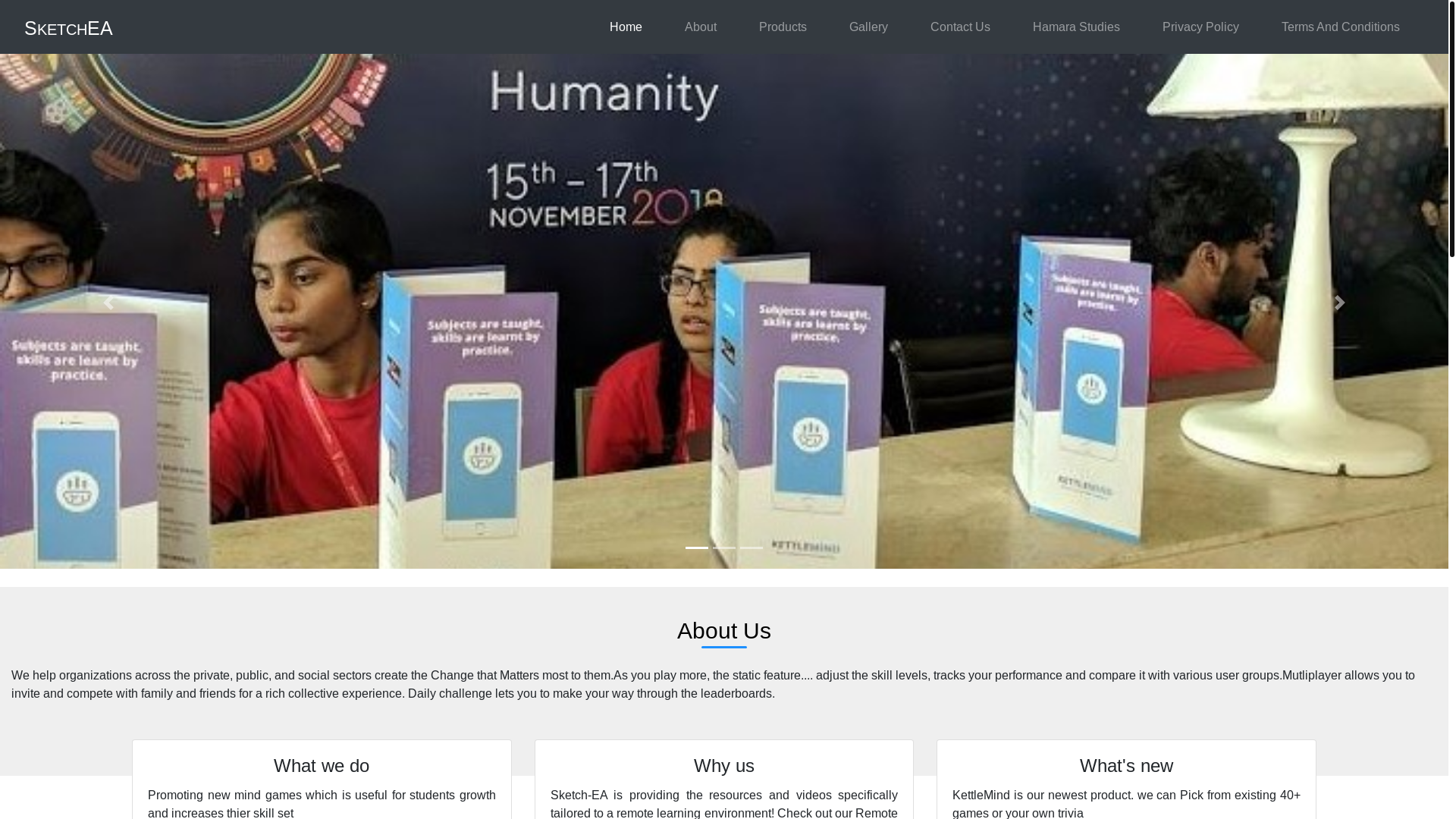 website screenshot of https://sketchea-website.pages.dev/
