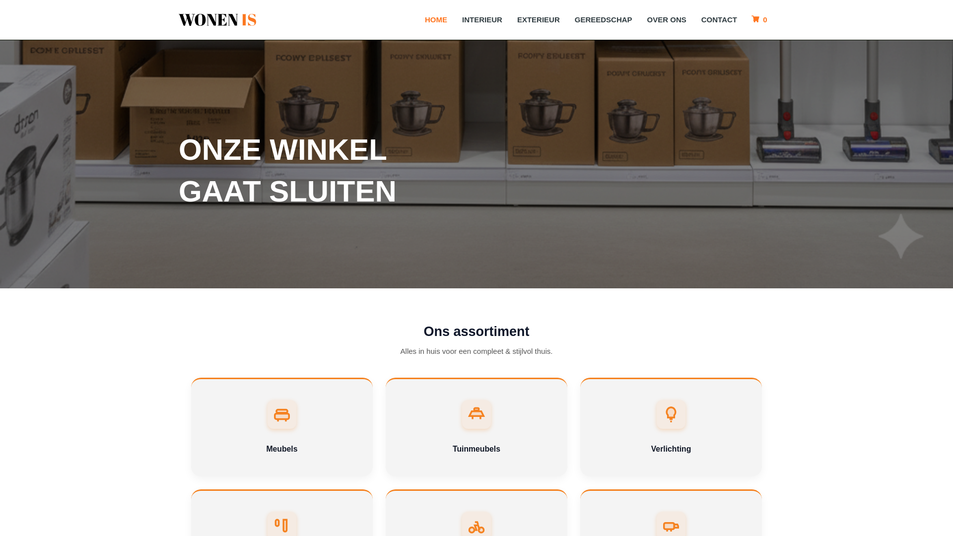 website screenshot of https://wonen.is/