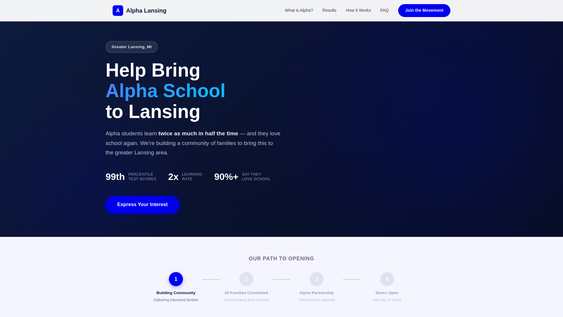 website screenshot of https://lansing-alpha.pages.dev/