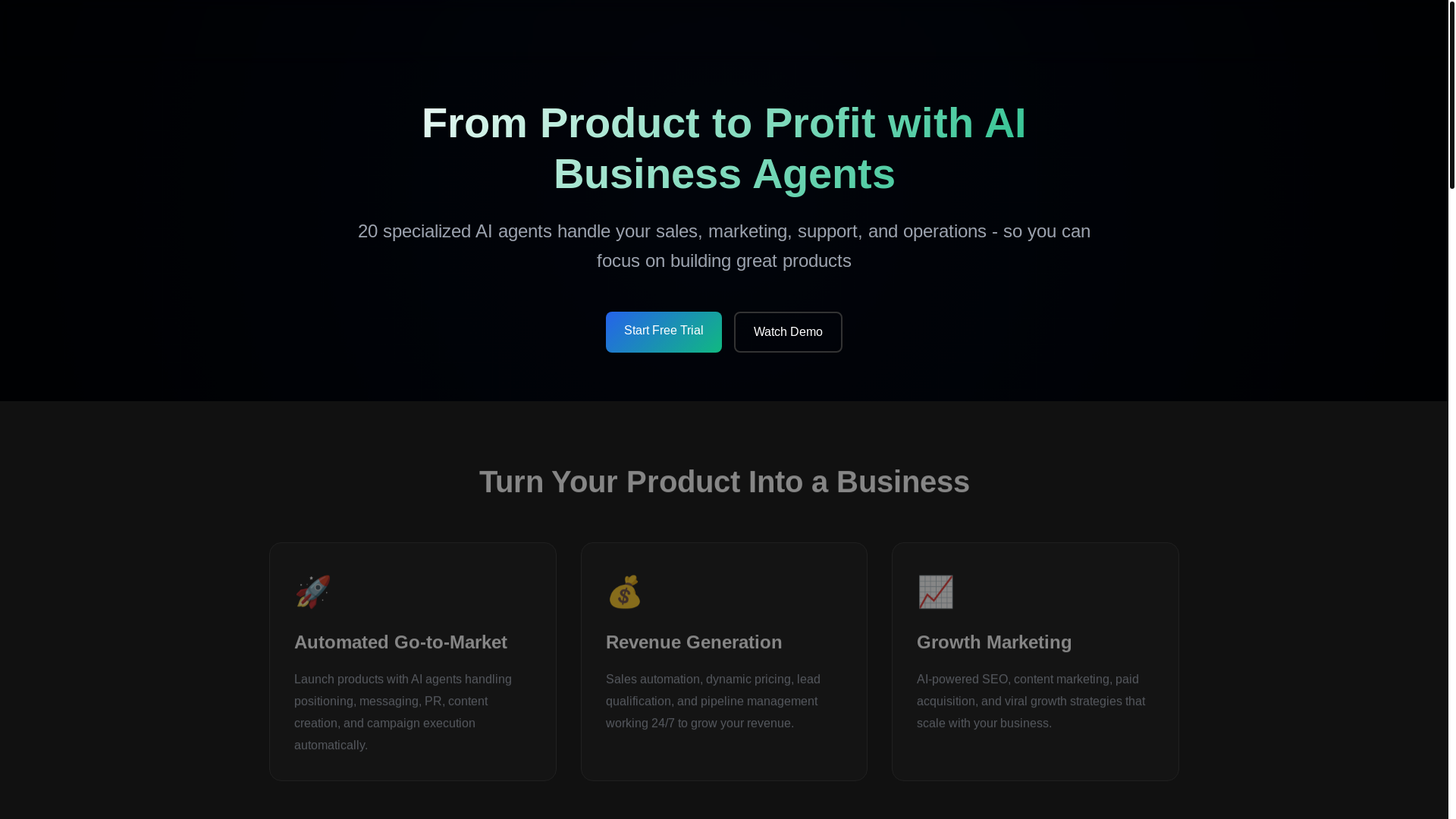 website screenshot of https://business-orchestrator-site.pages.dev/