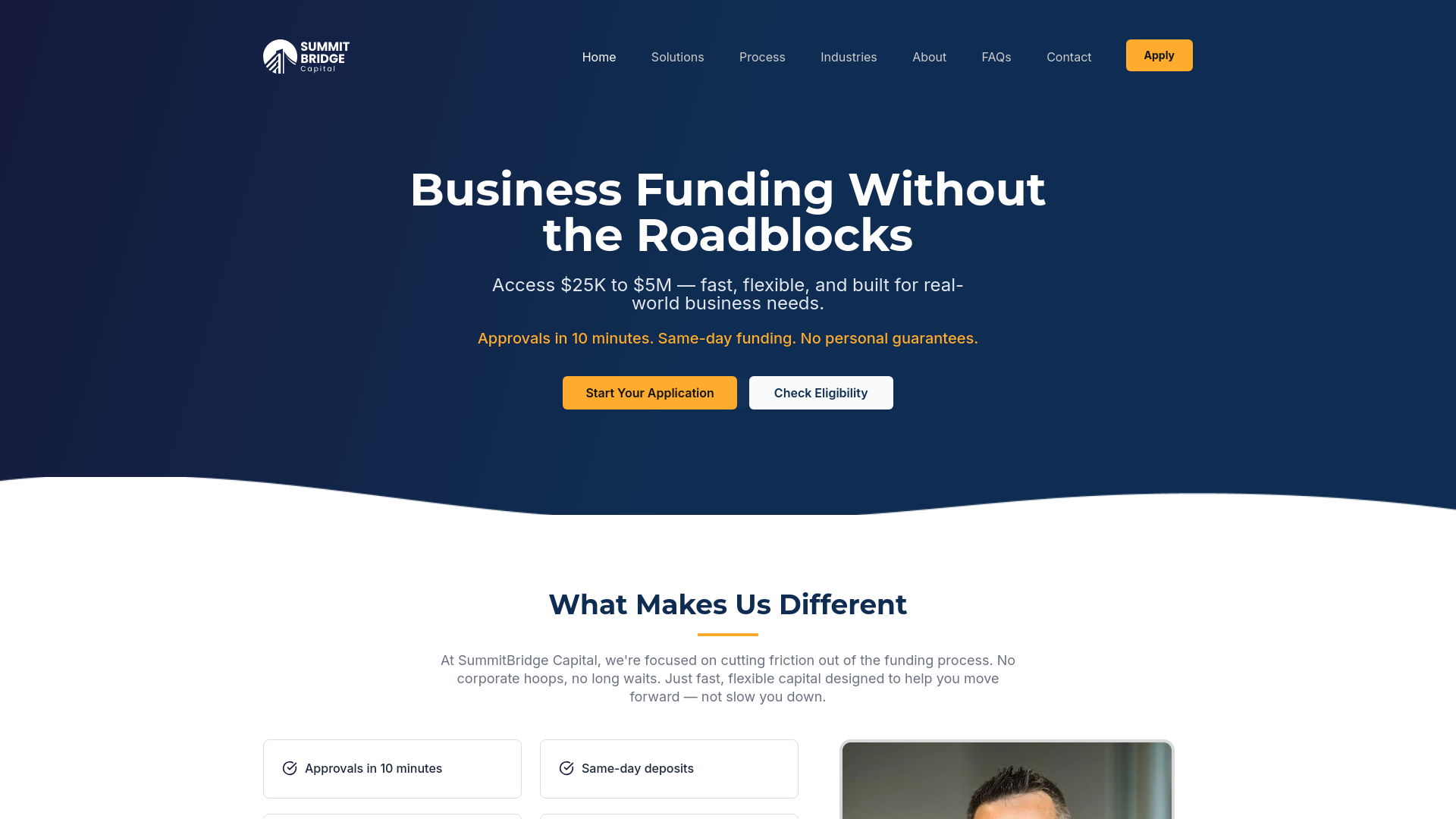 website screenshot of https://pilotstack.co