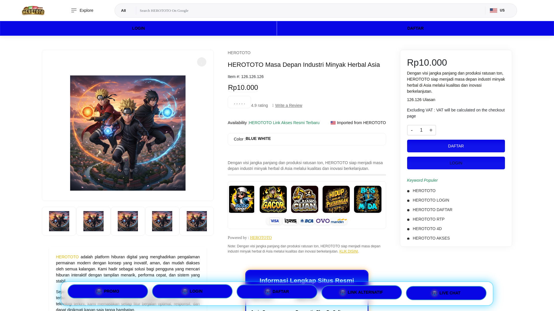 website screenshot of https://herototo-myanmar.pages.dev/