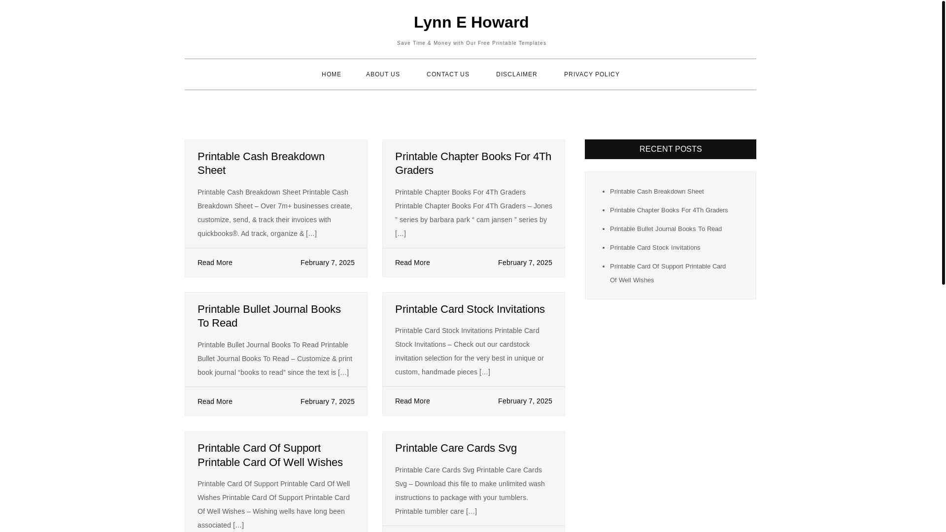 website screenshot of https://lynnehowarda.pages.dev/
