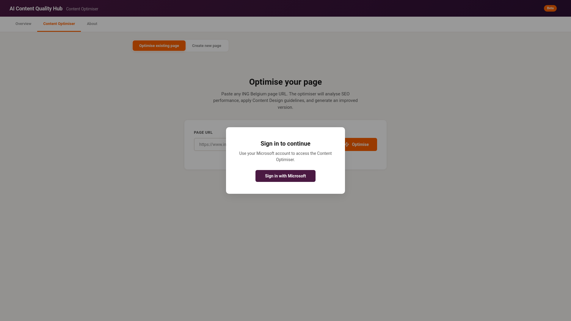 website screenshot of https://ai-content-quality-hub.pages.dev/