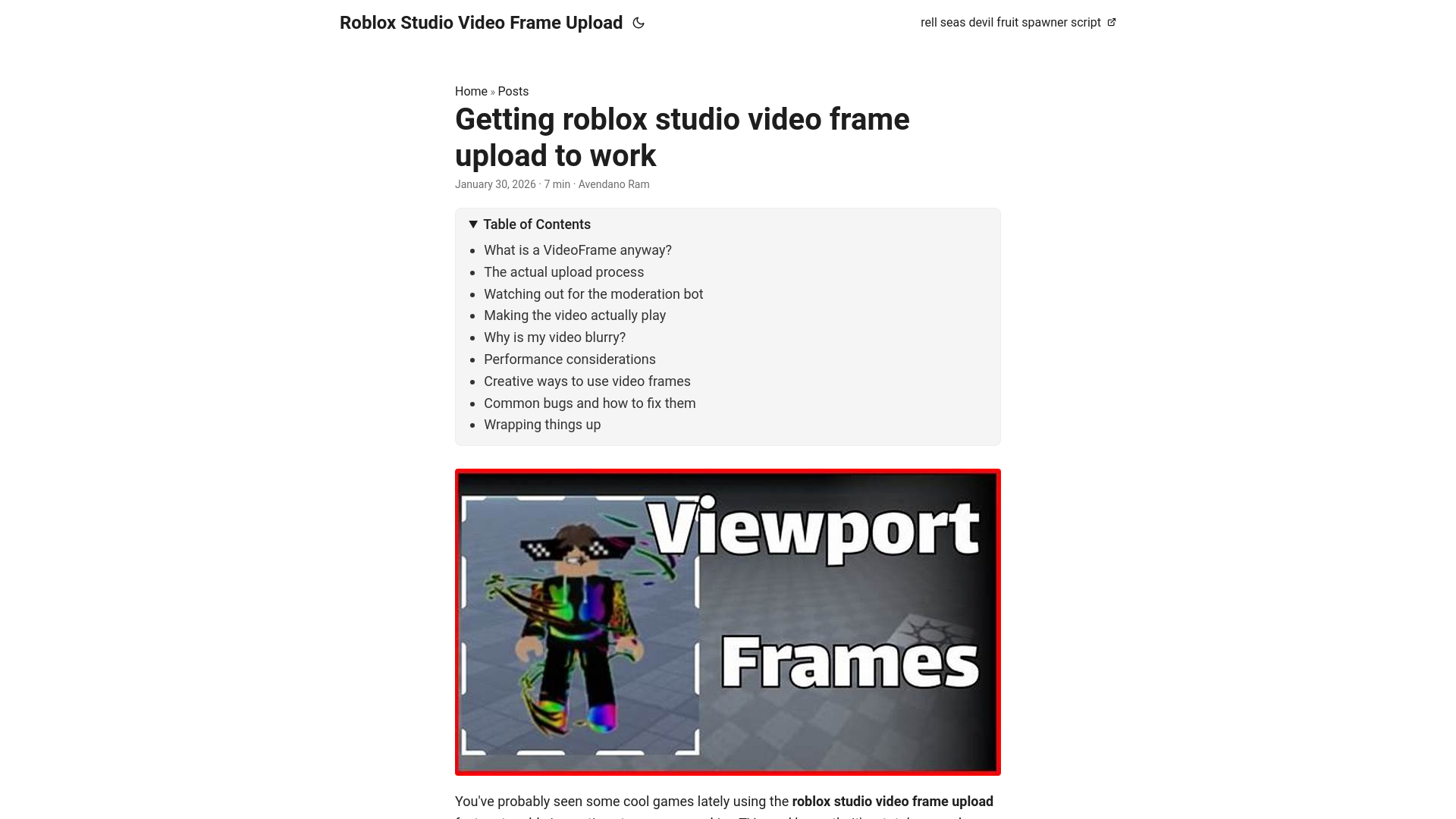 website screenshot of https://roblox-studio-video-frame-upload.pages.dev/