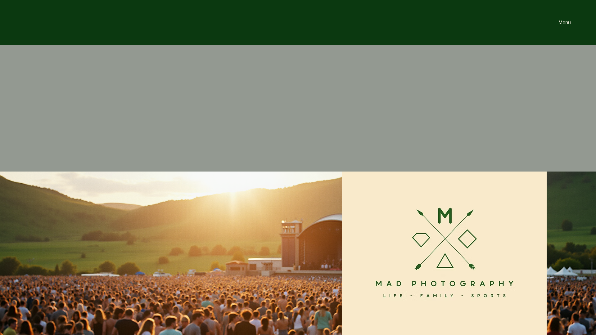 website screenshot of https://madphotographyanddrones.com/