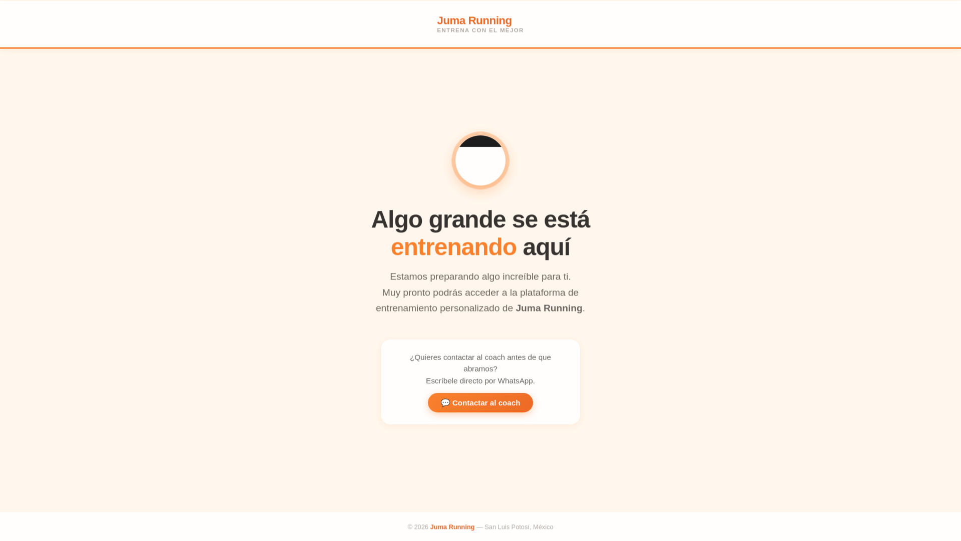 website screenshot of https://jumarunning.com/