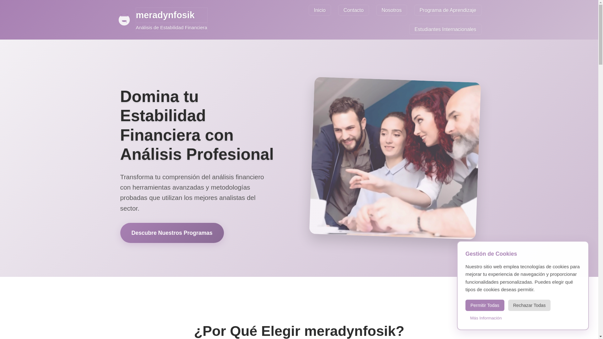 website screenshot of https://meradynfosik.com/