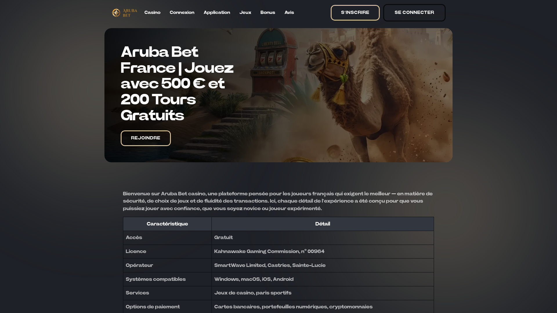 website screenshot of https://arubabetcasino-org.pages.dev/
