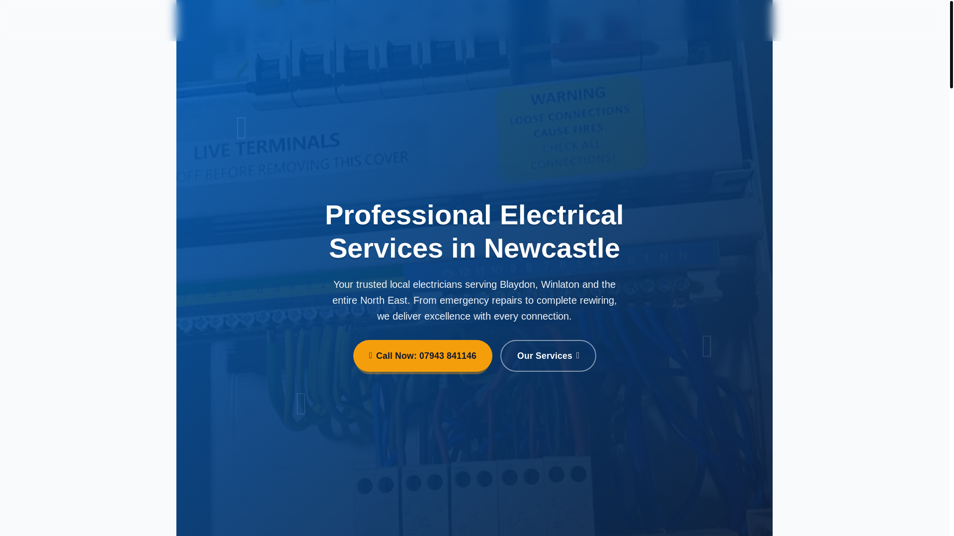 website screenshot of https://parkers-electrical-services.pages.dev/