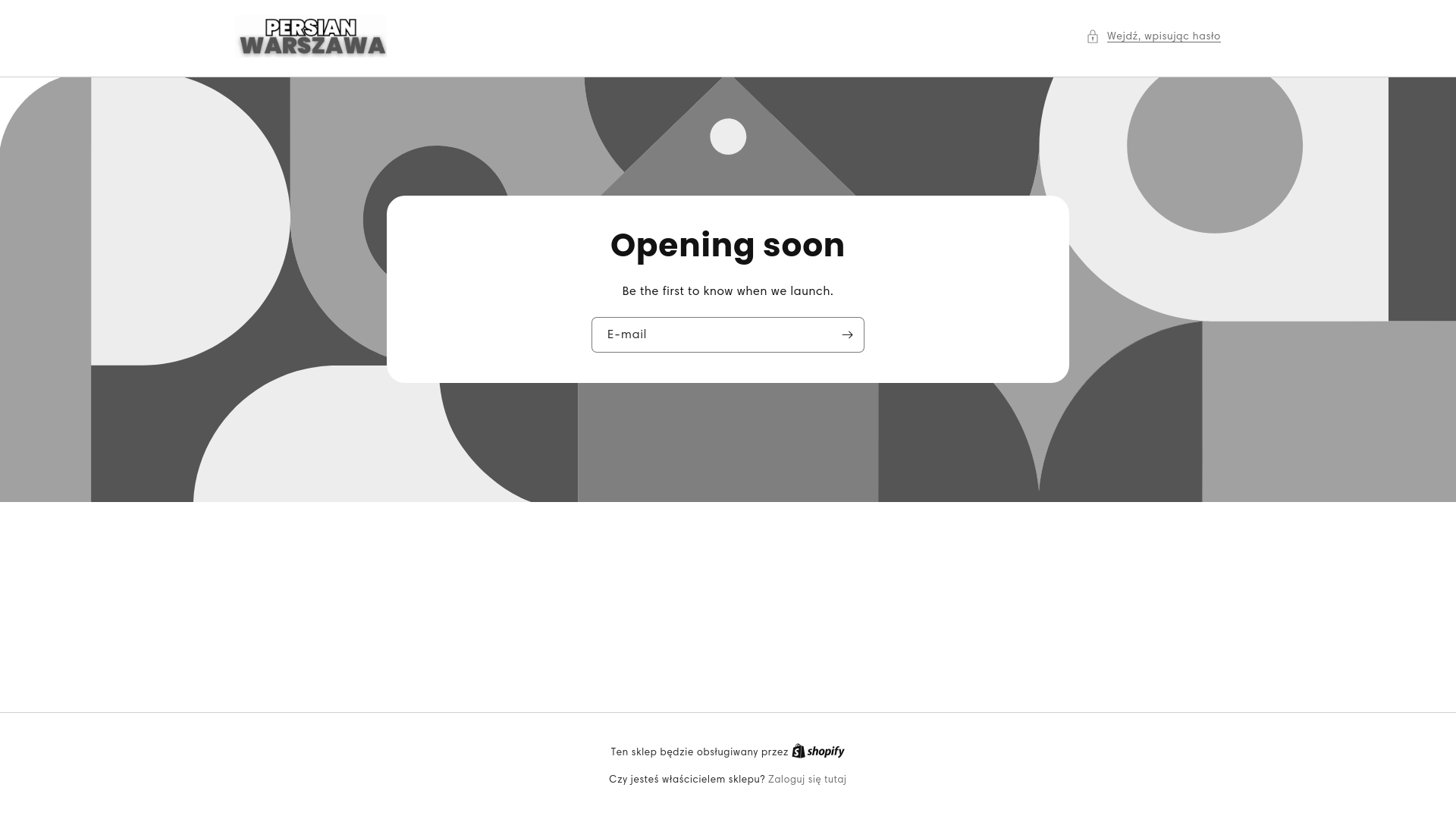 website screenshot of https://persianwarszawa.com/