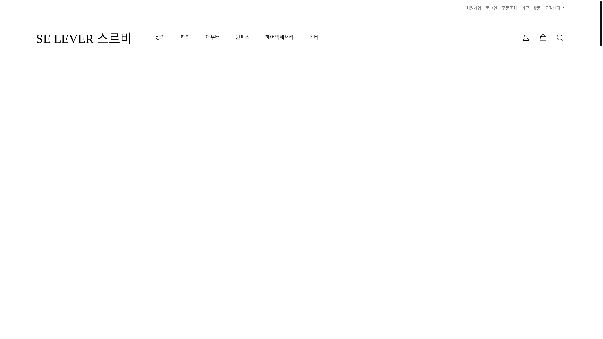 website screenshot of https://selever.co.kr/