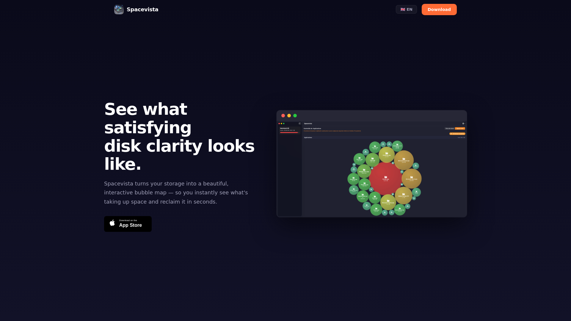 website screenshot of https://spacevista-static.pages.dev/