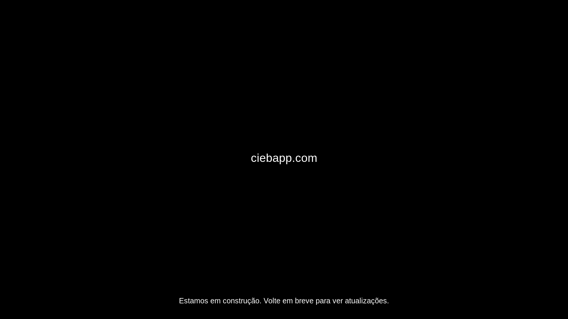 website screenshot of https://ciebapp.com/