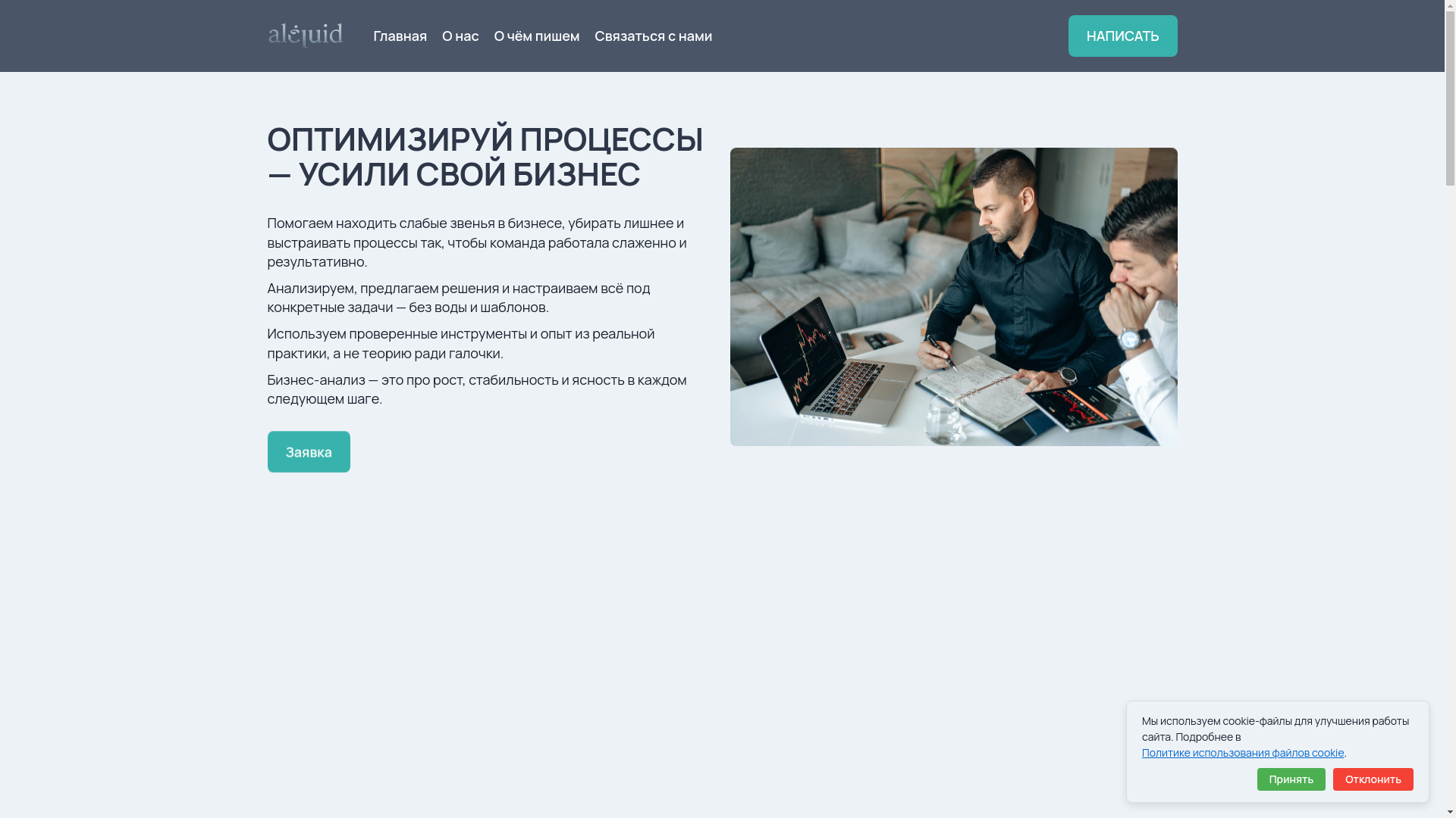 website screenshot of https://radon-tech.site/