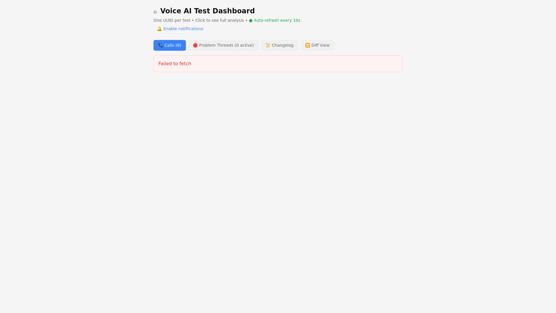 website screenshot of https://voice-dashboard-azj.pages.dev/