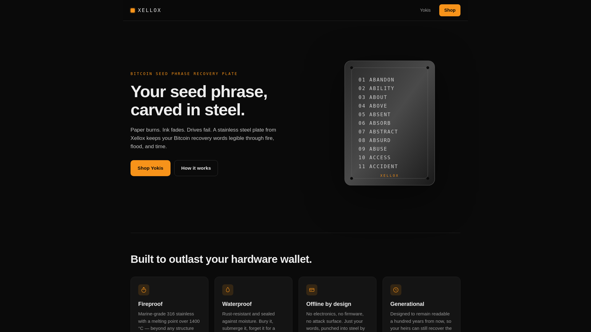 website screenshot of https://xellox-website.pages.dev