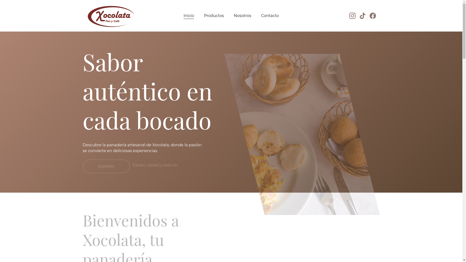 website screenshot of https://panaderiaxocolata.com/
