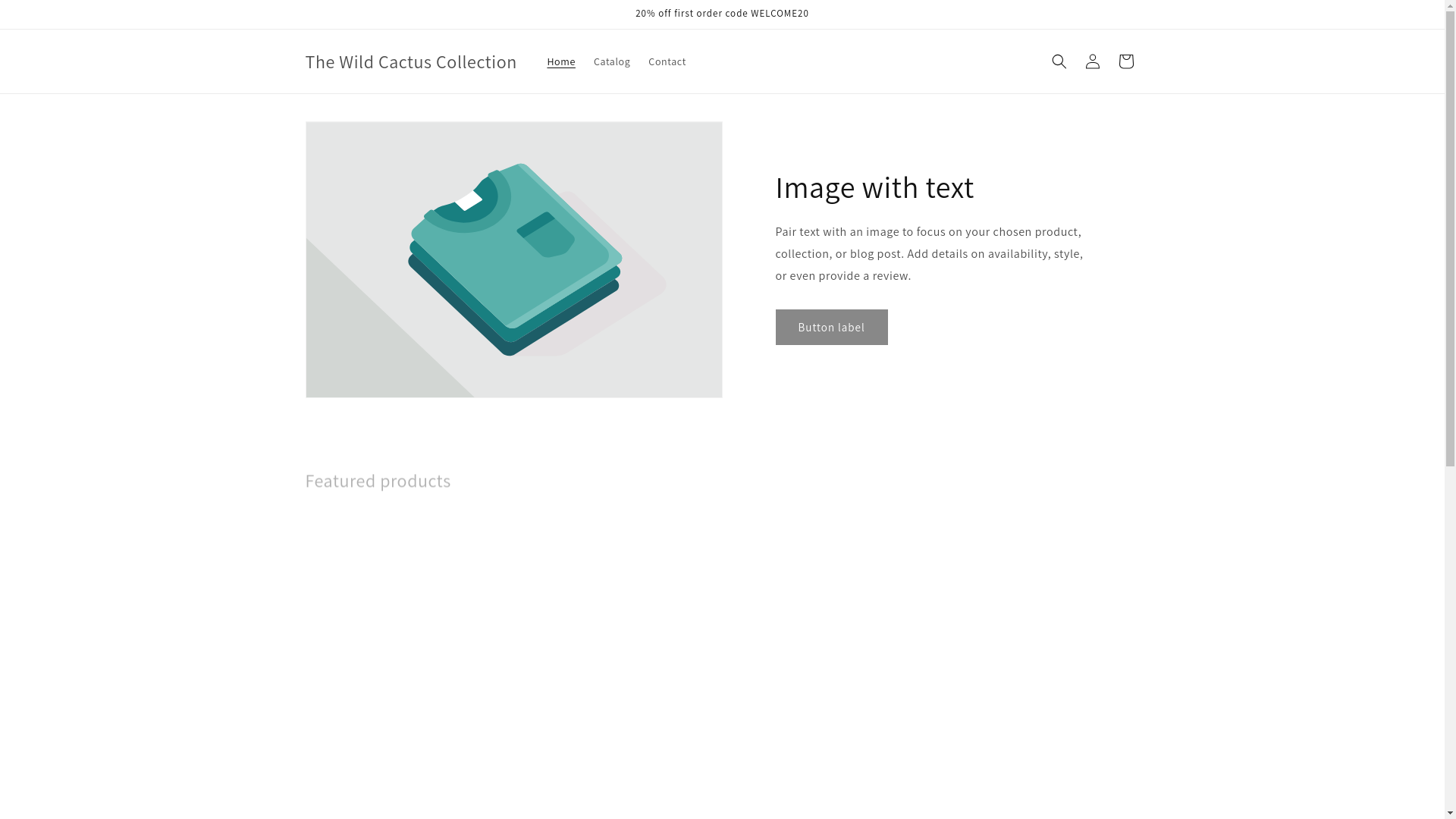 website screenshot of https://thewildcactuscollection.com/