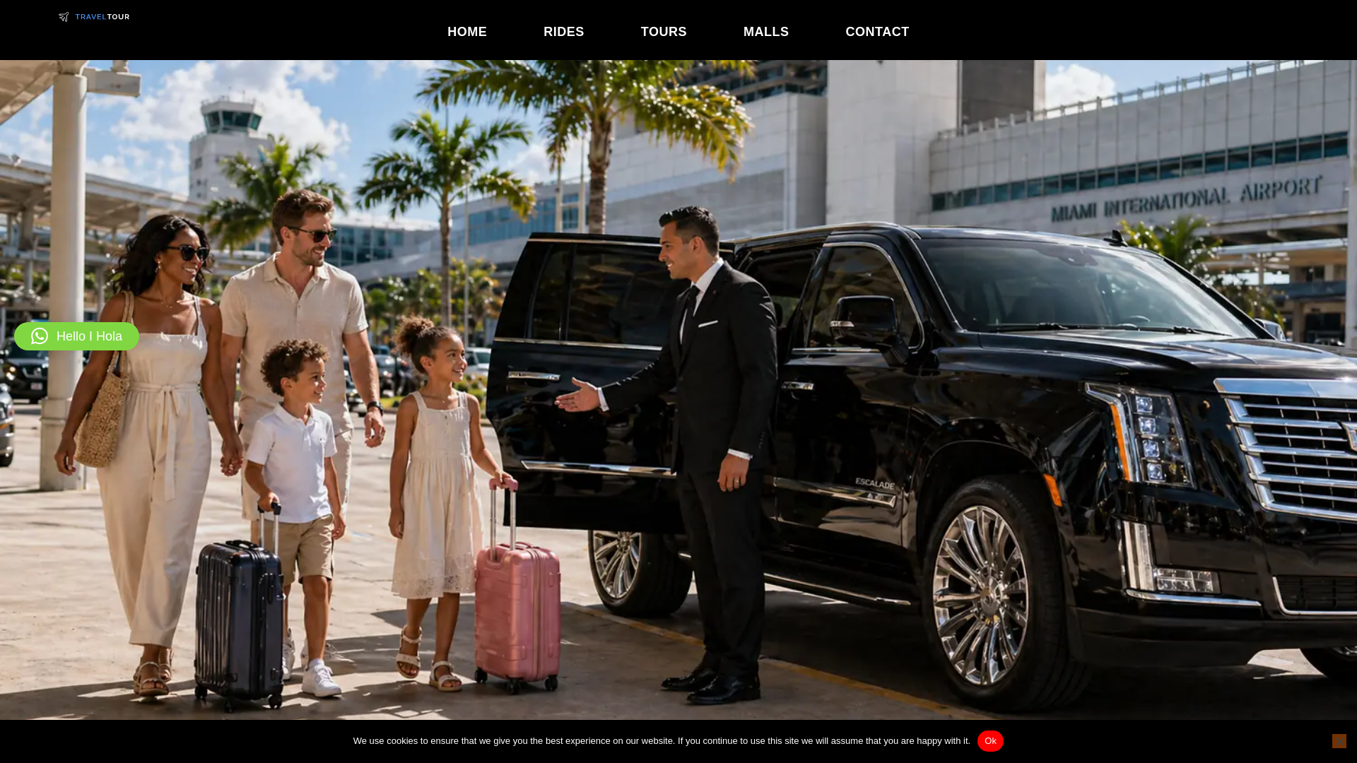 website screenshot of https://aeroportotraslado.com/