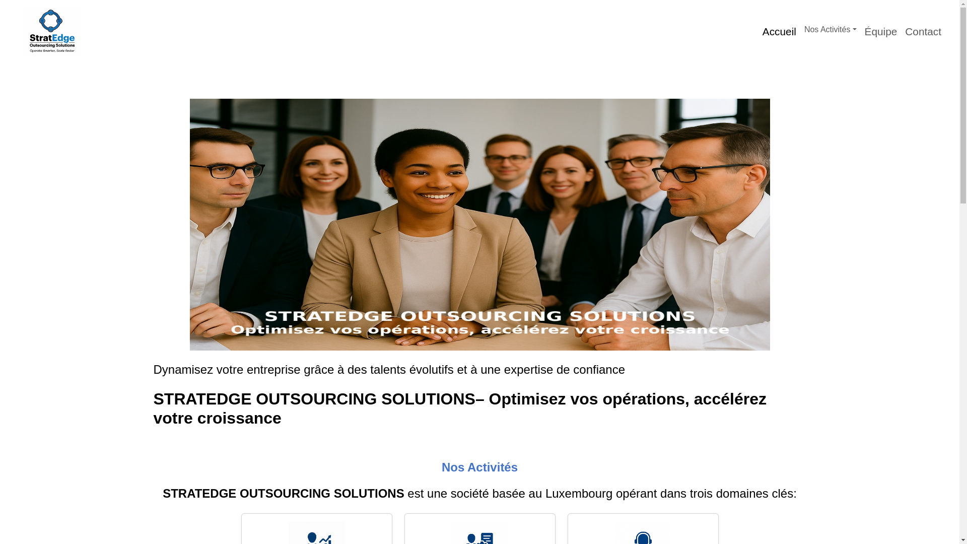 website screenshot of https://stratedgeos.lu/