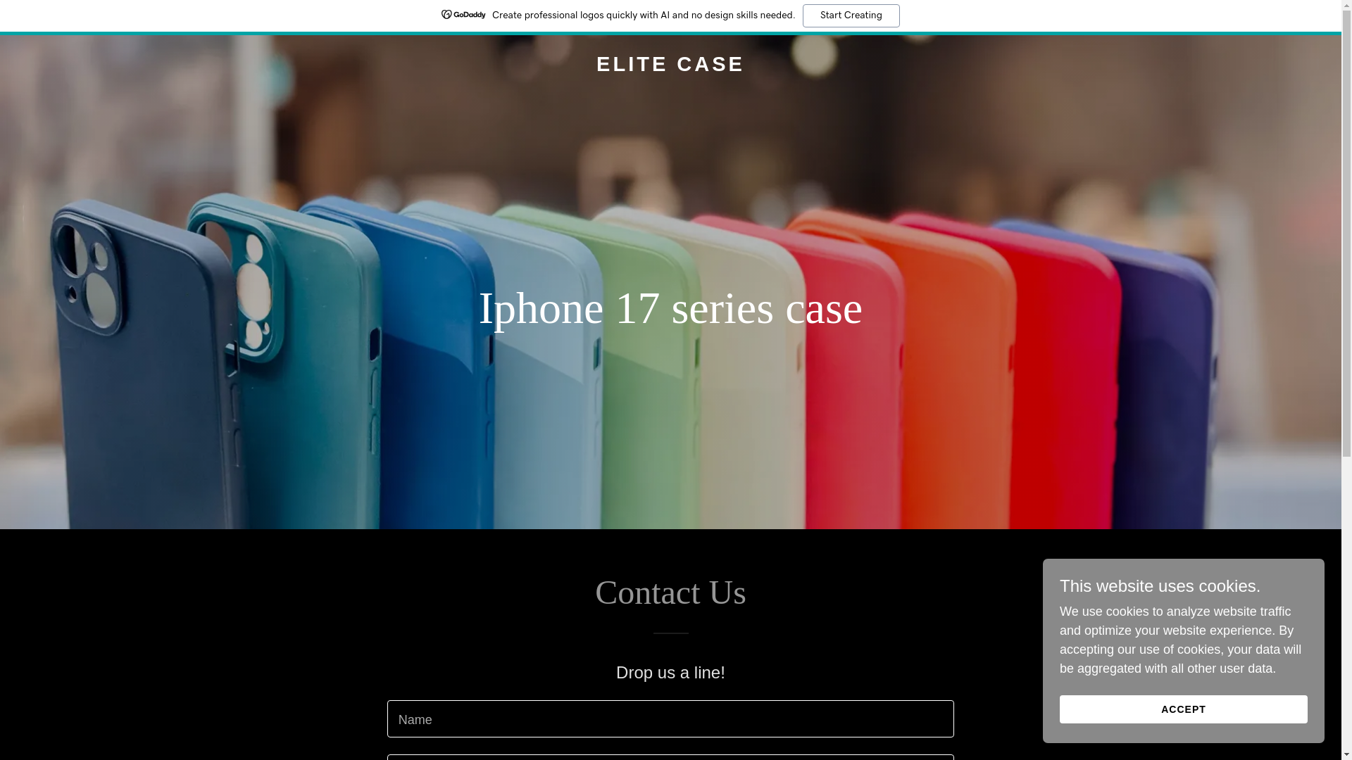 website screenshot of https://elitecase.xyz/