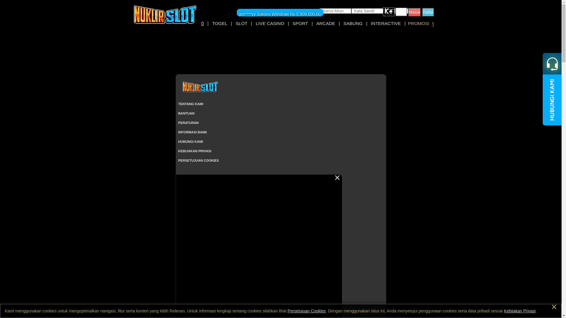 website screenshot of https://mestimain.quest/