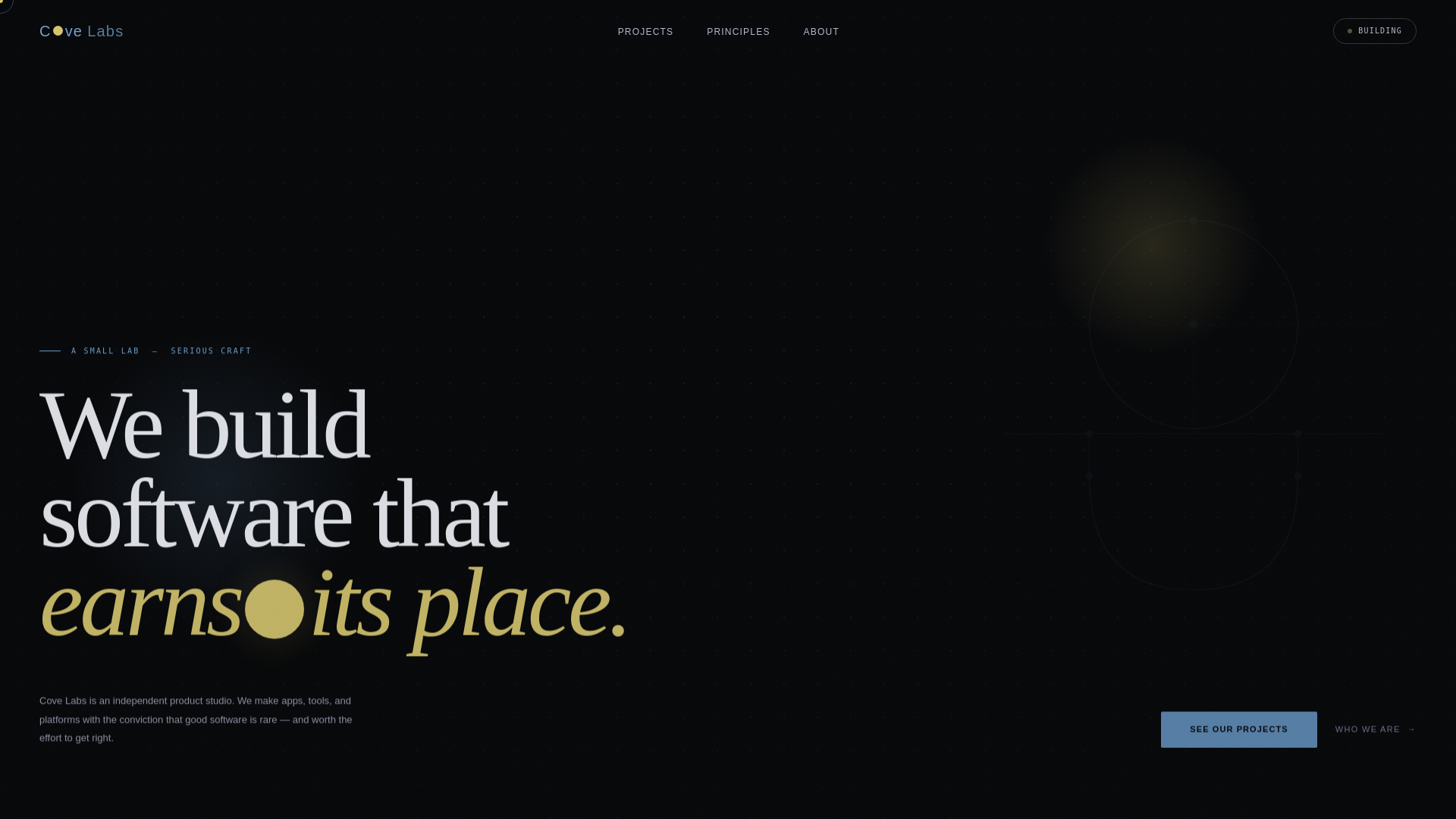 website screenshot of https://covelabs.pages.dev/