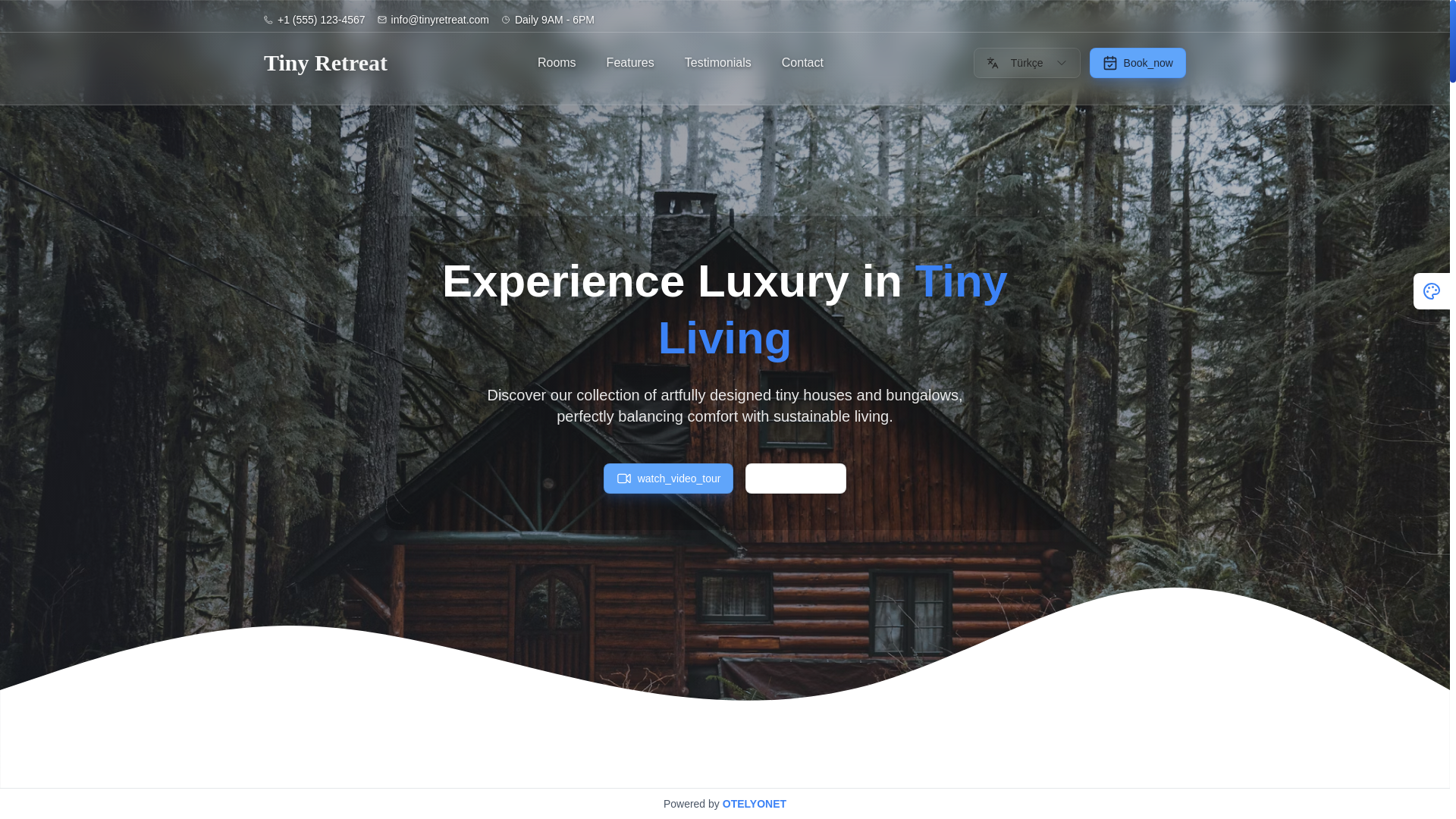 website screenshot of https://bibaskabungalov.com.tr/