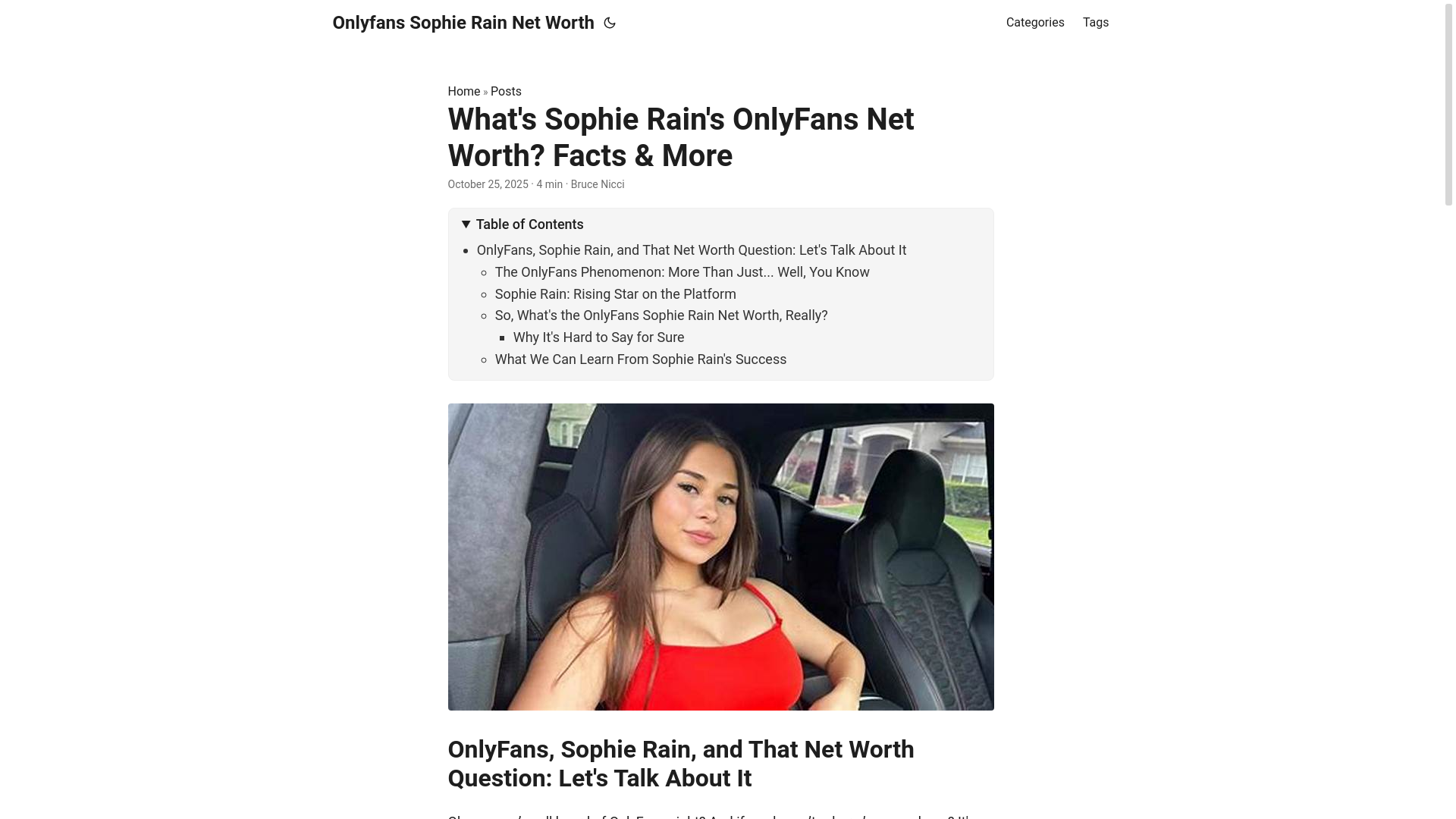 website screenshot of https://onlyfans-sophie-rain-net-worth.pages.dev/