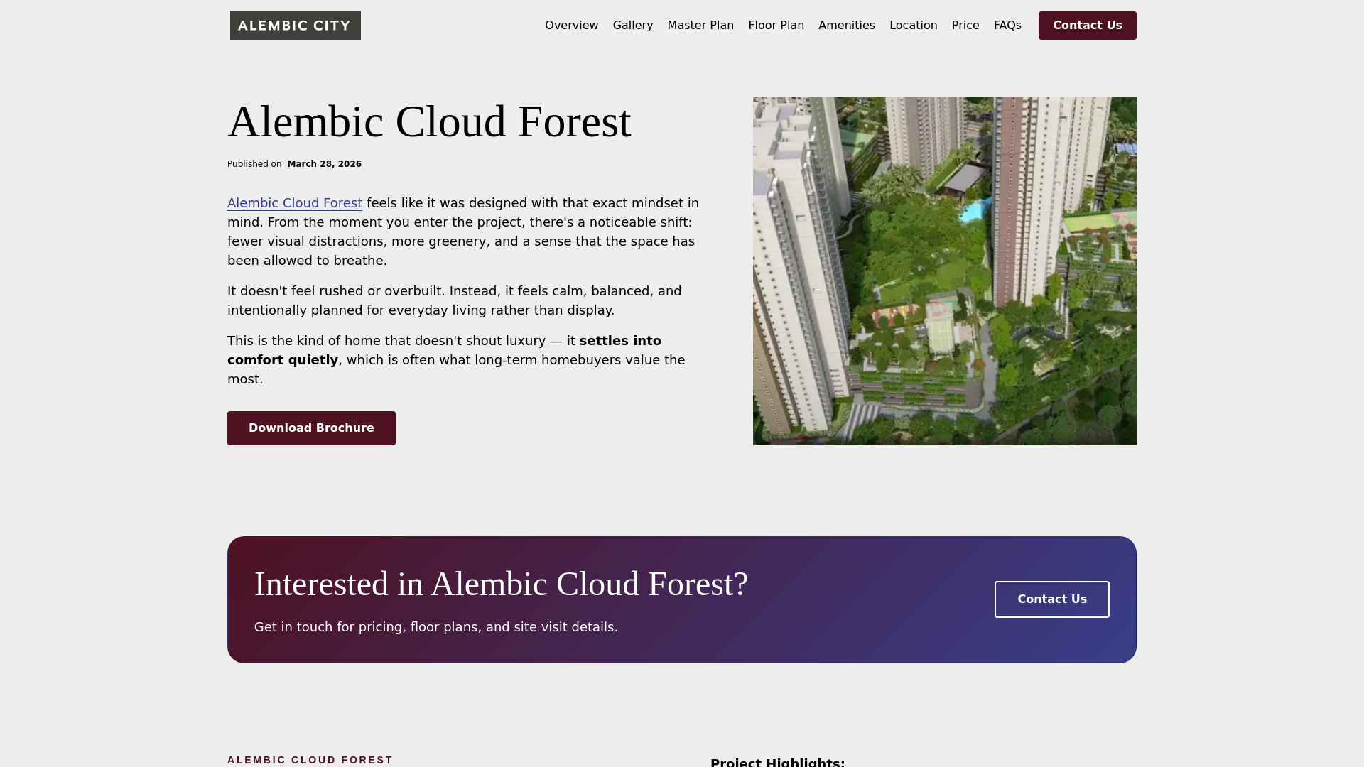 website screenshot of https://alembic-cloud-forest.pages.dev/